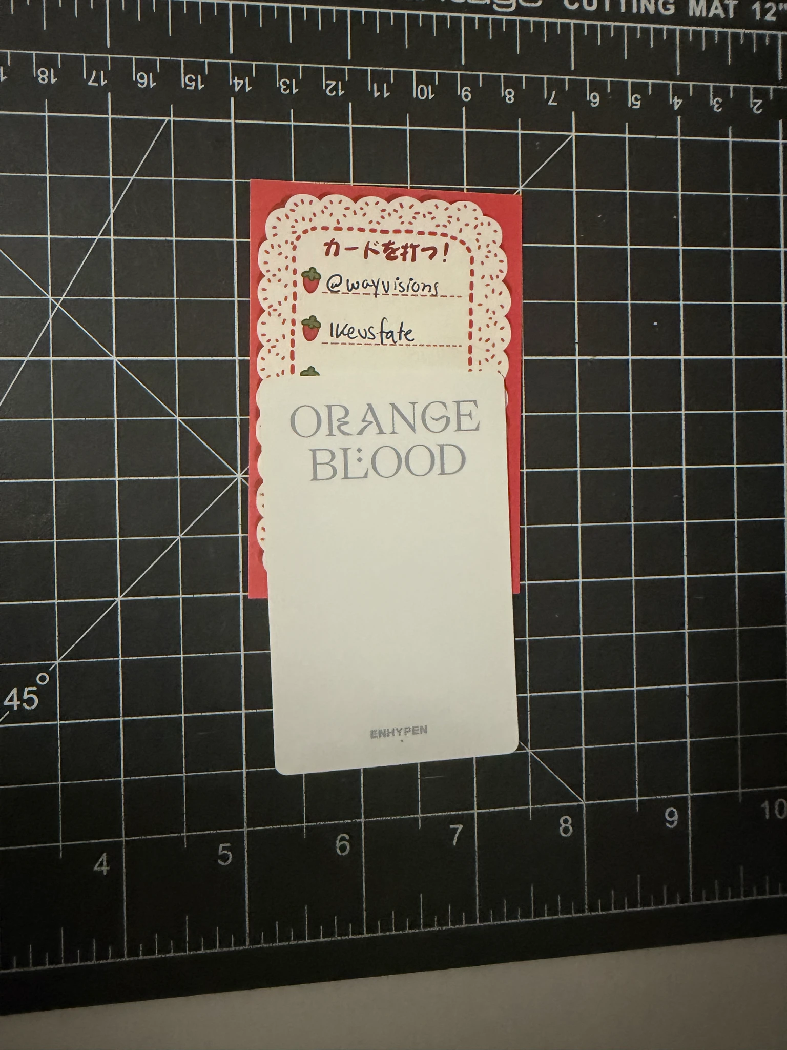 ENHYPEN Jungwon ENHYPEN - Jungwon - ORANGE BLOOD Album target exclusive listing photo 2