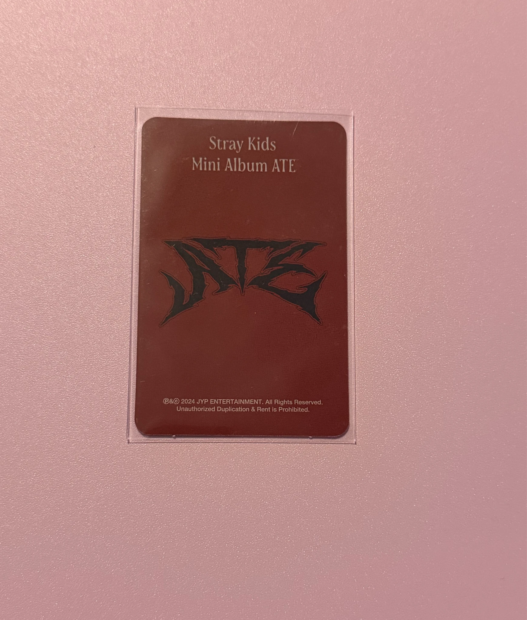 Stray Kids Hyunjin Stray Kids - Hyunjin - ATE Album soundwave lucky draw listing photo 2