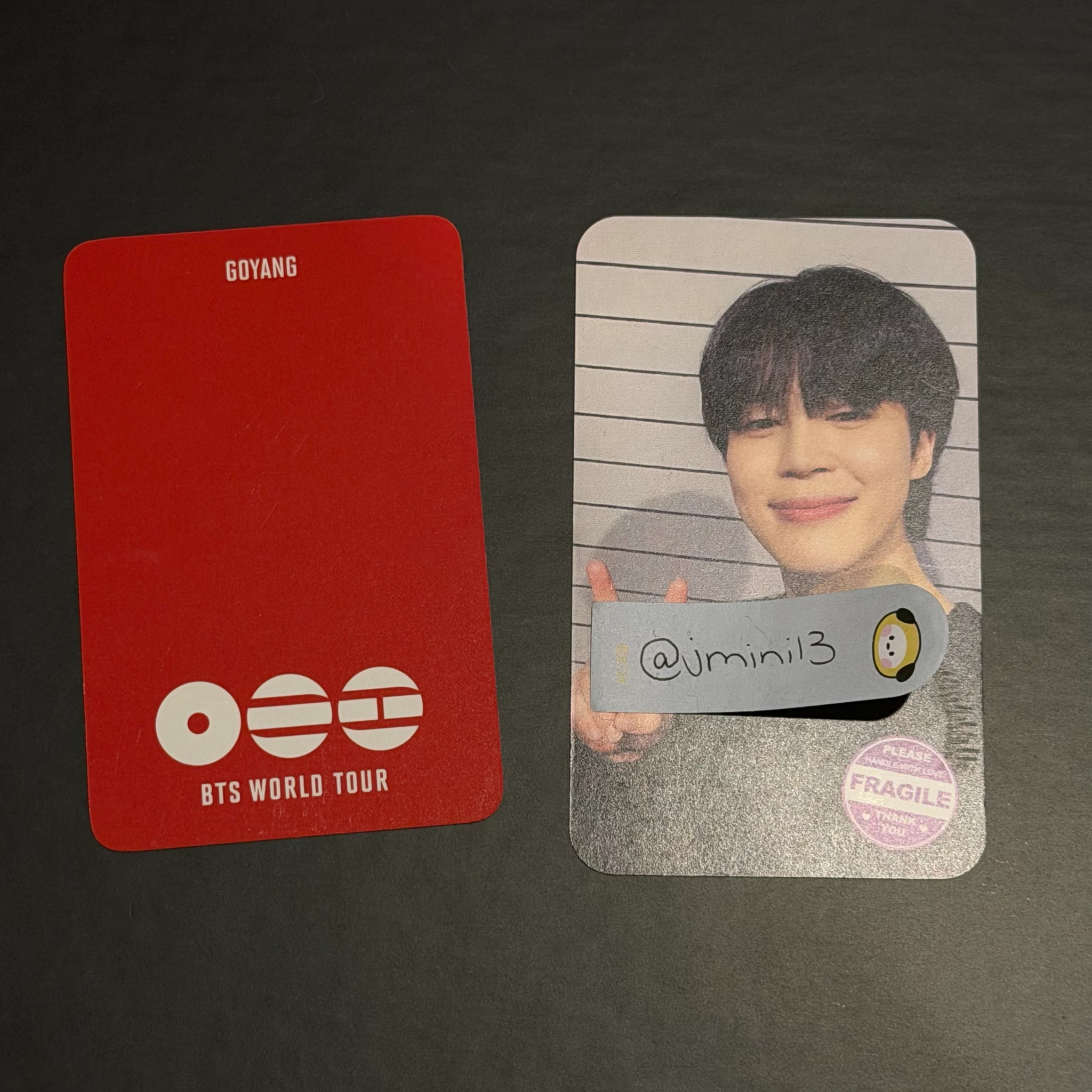 BTS V BTS - V - ARIRANG World Tour Event army zone goyang photocard set listing photo 2
