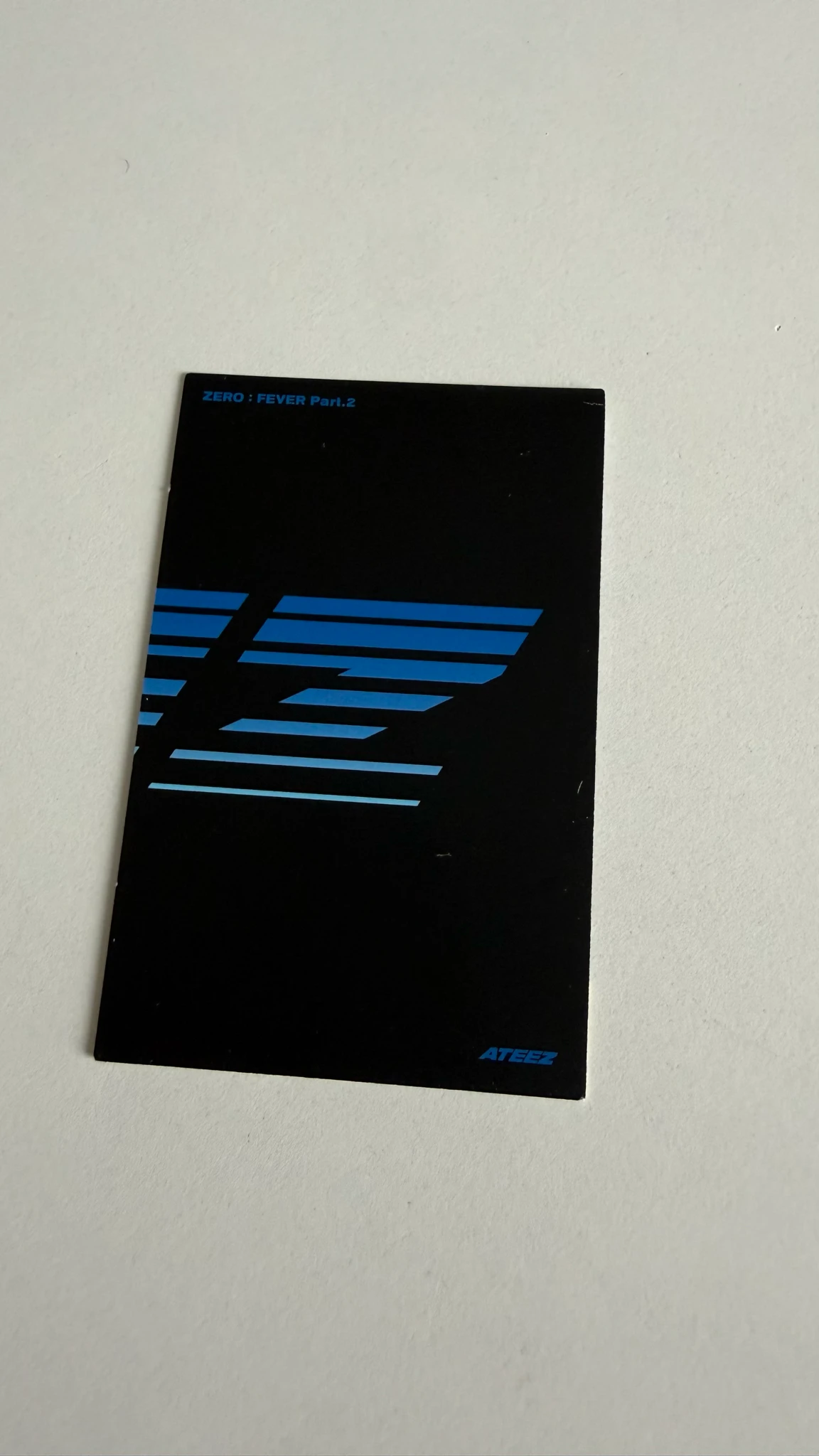 ATEEZ Jongho ATEEZ - Jongho - ZERO : FEVER Part.2 Album album photocard Z version listing photo 2