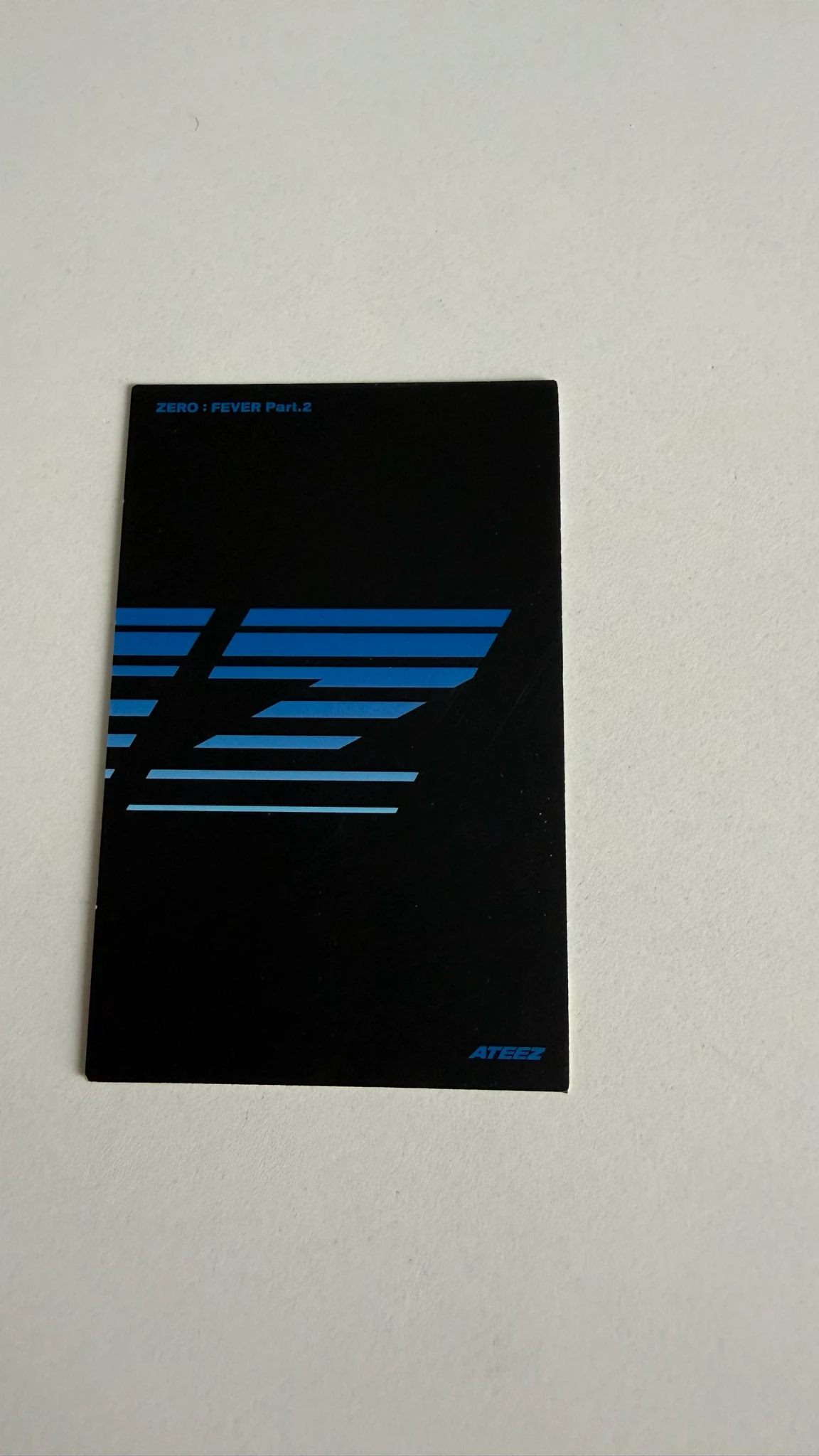 ATEEZ Jongho ATEEZ - Jongho - ZERO : FEVER Part.2 Album album photocard Z version listing photo 2
