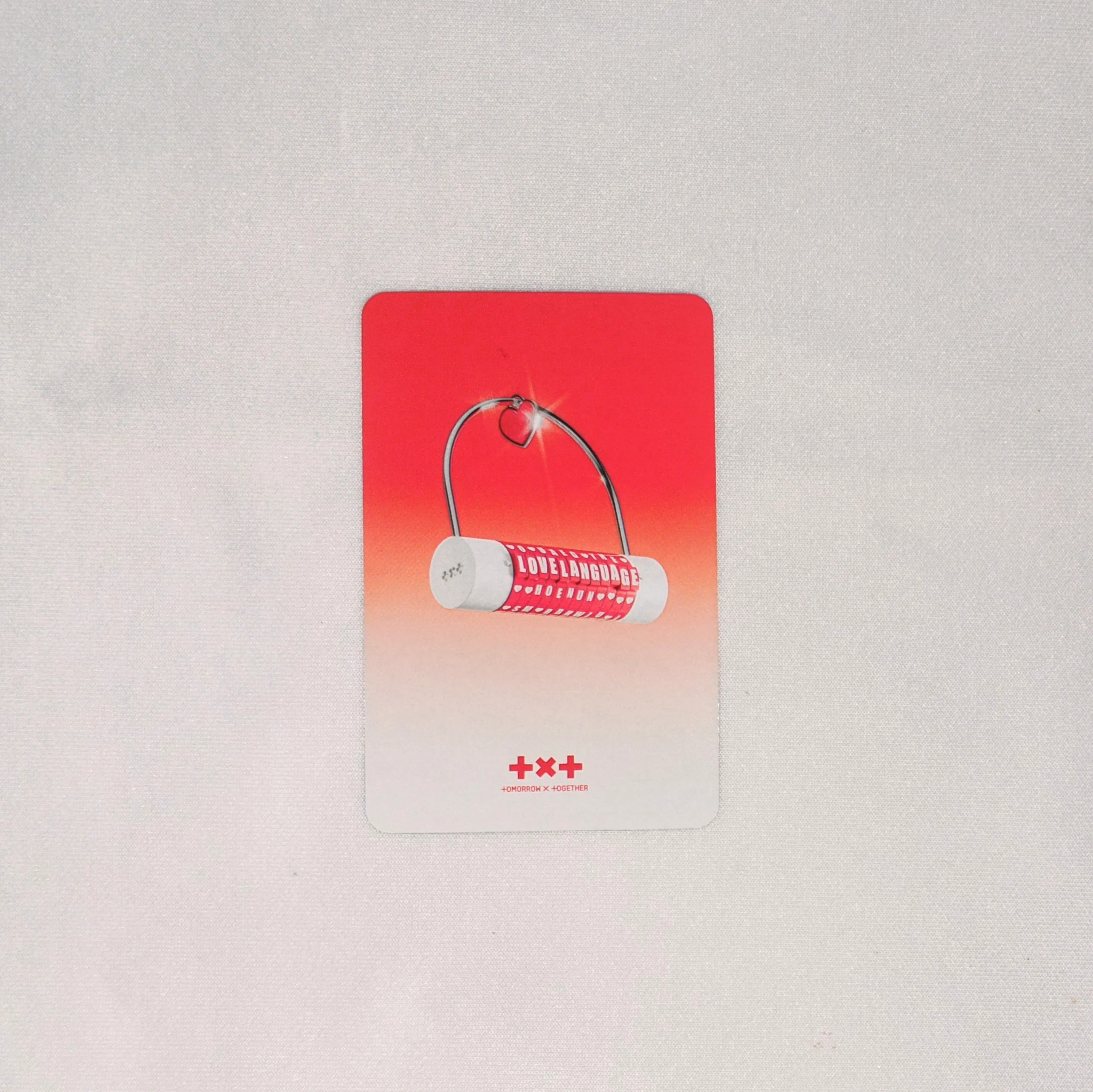 TOMORROW X TOGETHER Beomgyu TOMORROW X TOGETHER - Beomgyu - Love Language Album album photocard listing photo 2