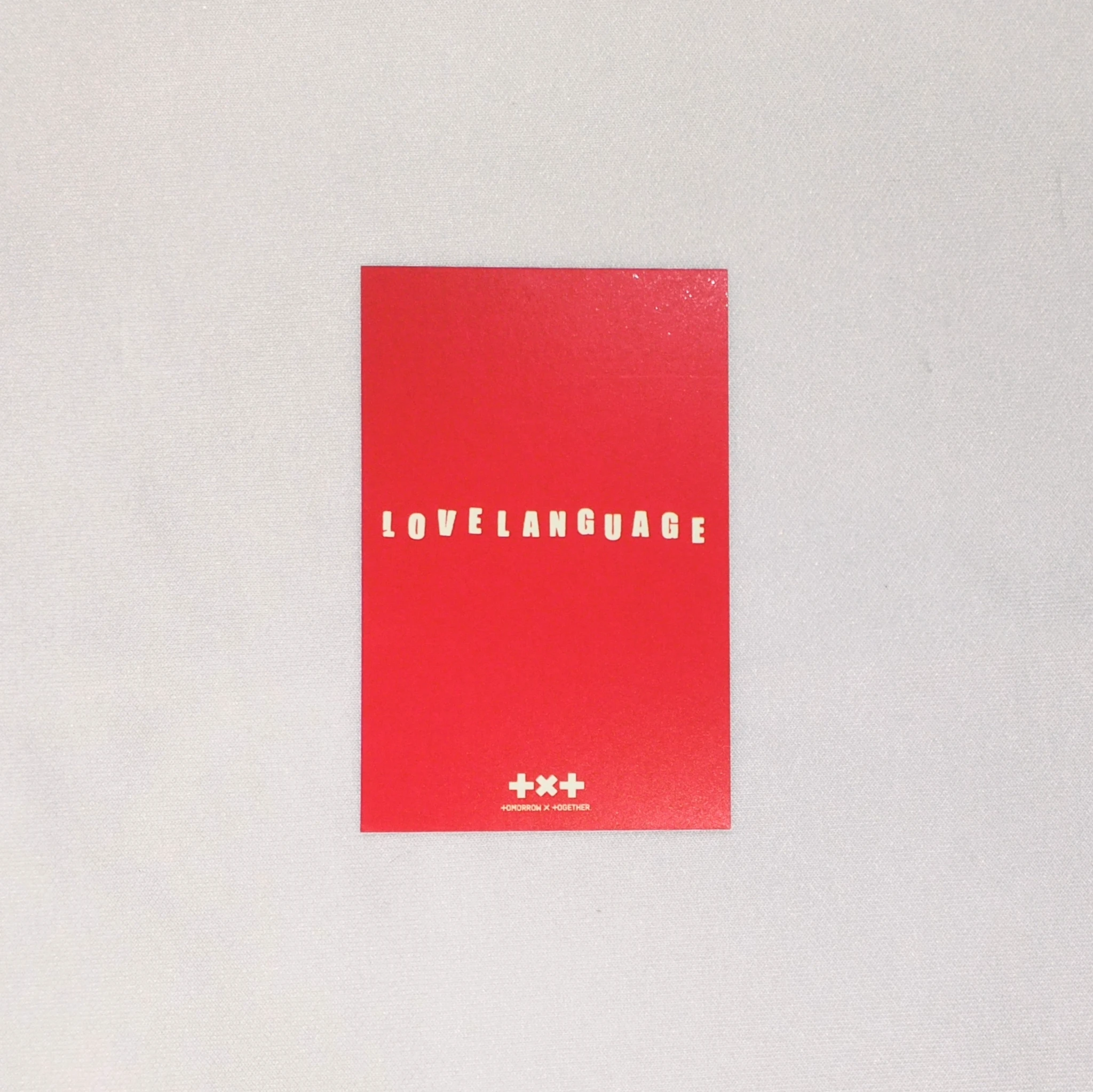 TOMORROW X TOGETHER Beomgyu TOMORROW X TOGETHER - Beomgyu - Love Language Album broadcast gift listing photo 2
