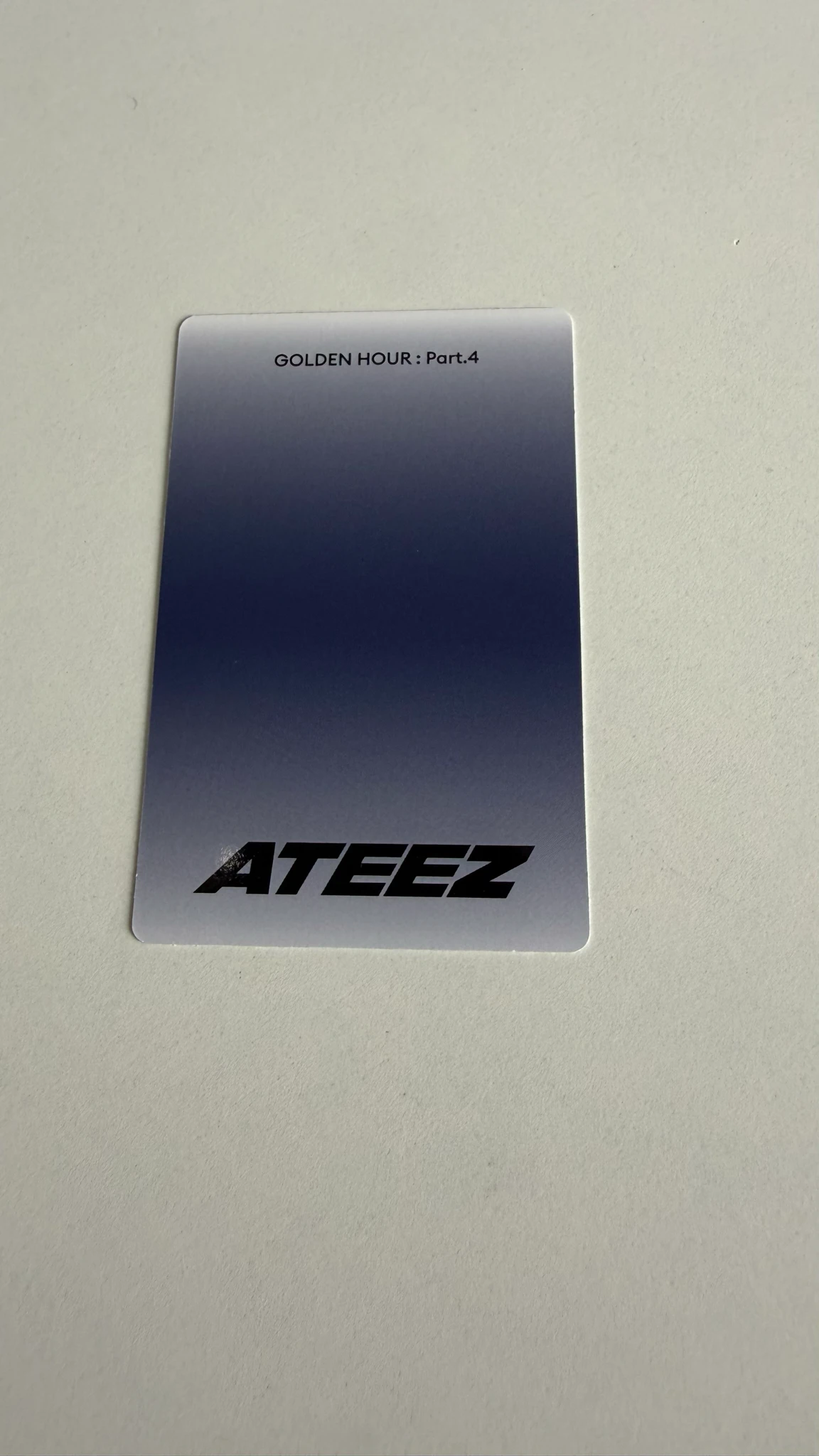 ATEEZ Jongho ATEEZ - Jongho - Golden Hour : Part.4 Album poca album A version listing photo 2
