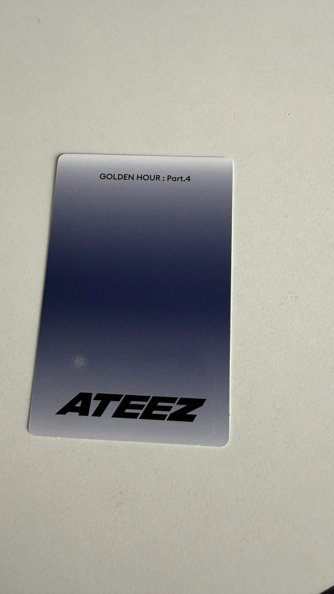 ATEEZ Jongho ATEEZ - Jongho - Golden Hour : Part.4 Album poca album A version listing photo 2