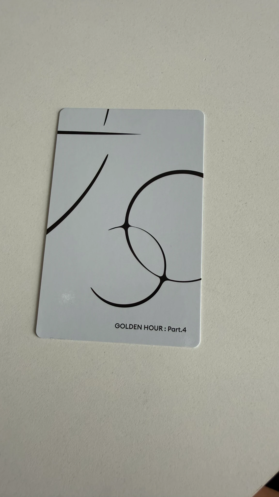 ATEEZ Jongho ATEEZ - Jongho - Golden Hour : Part.4 Album Z version album photocard listing photo 2