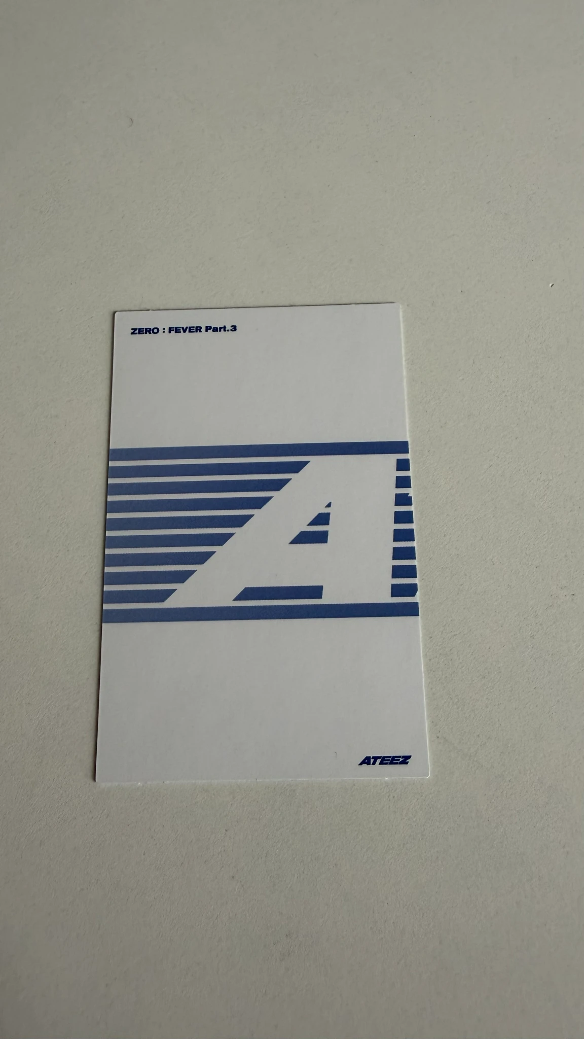 ATEEZ Hongjoong ATEEZ - Hongjoong - ZERO : FEVER Part.3 Album Z Ver. 1 listing photo 2