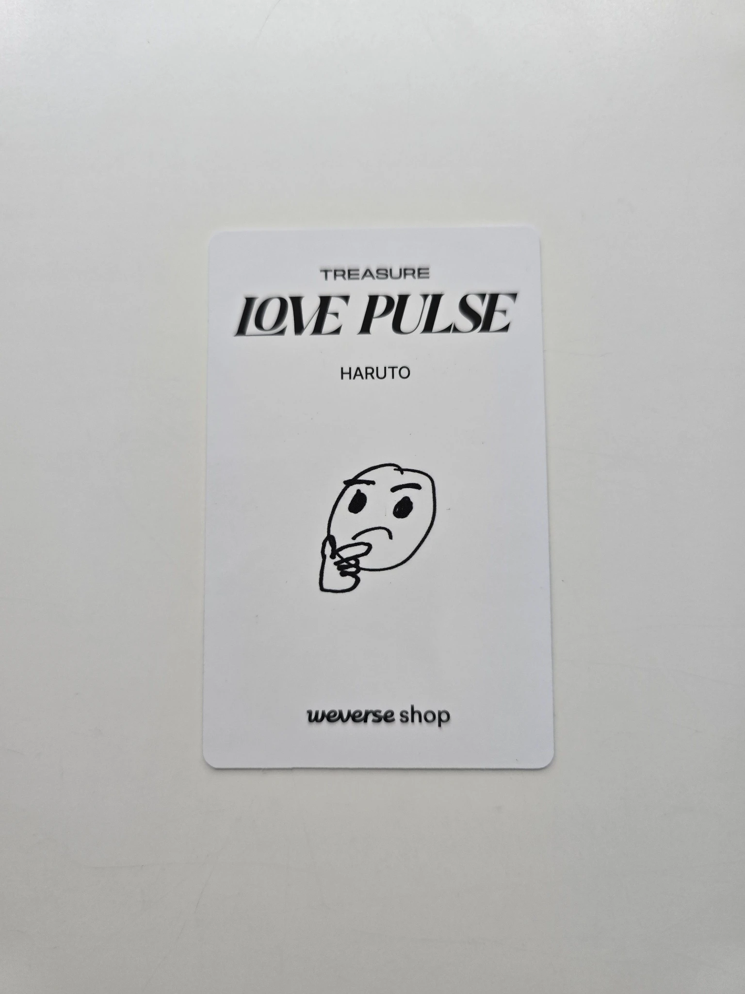TREASURE Haruto TREASURE - Haruto - LOVE PULSE Album lucky draw (LD) weverse event photobook version listing photo 2