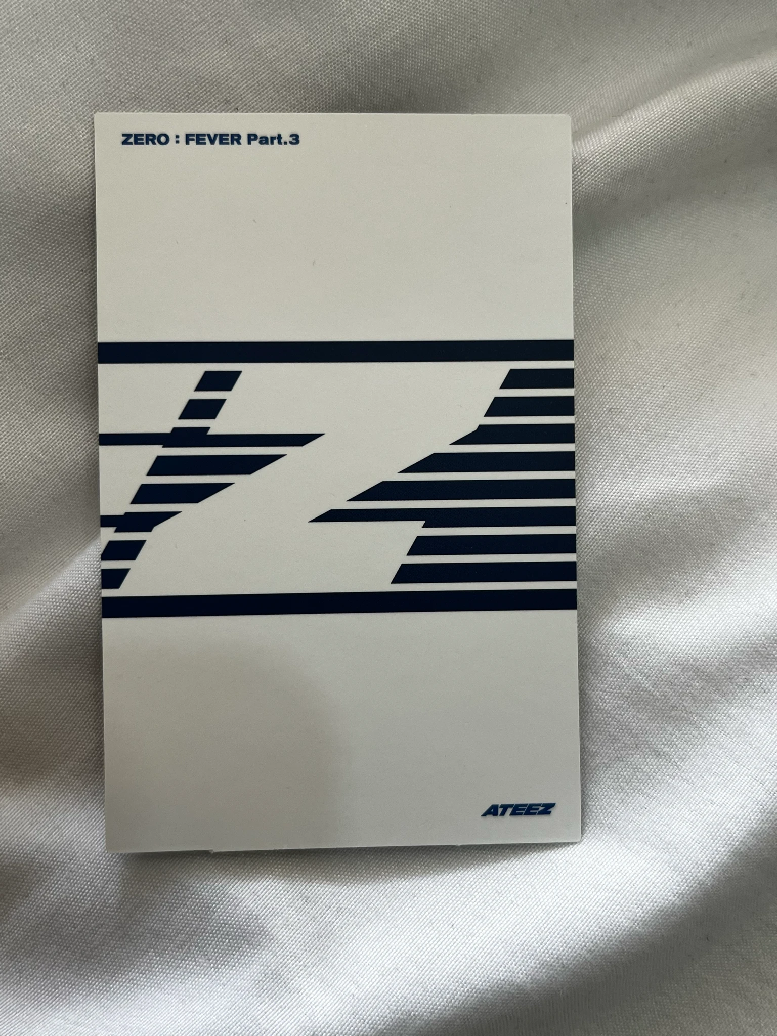 ATEEZ Jongho ATEEZ - Jongho - ZERO : FEVER Part.3 Album album photocard Z version listing photo 2