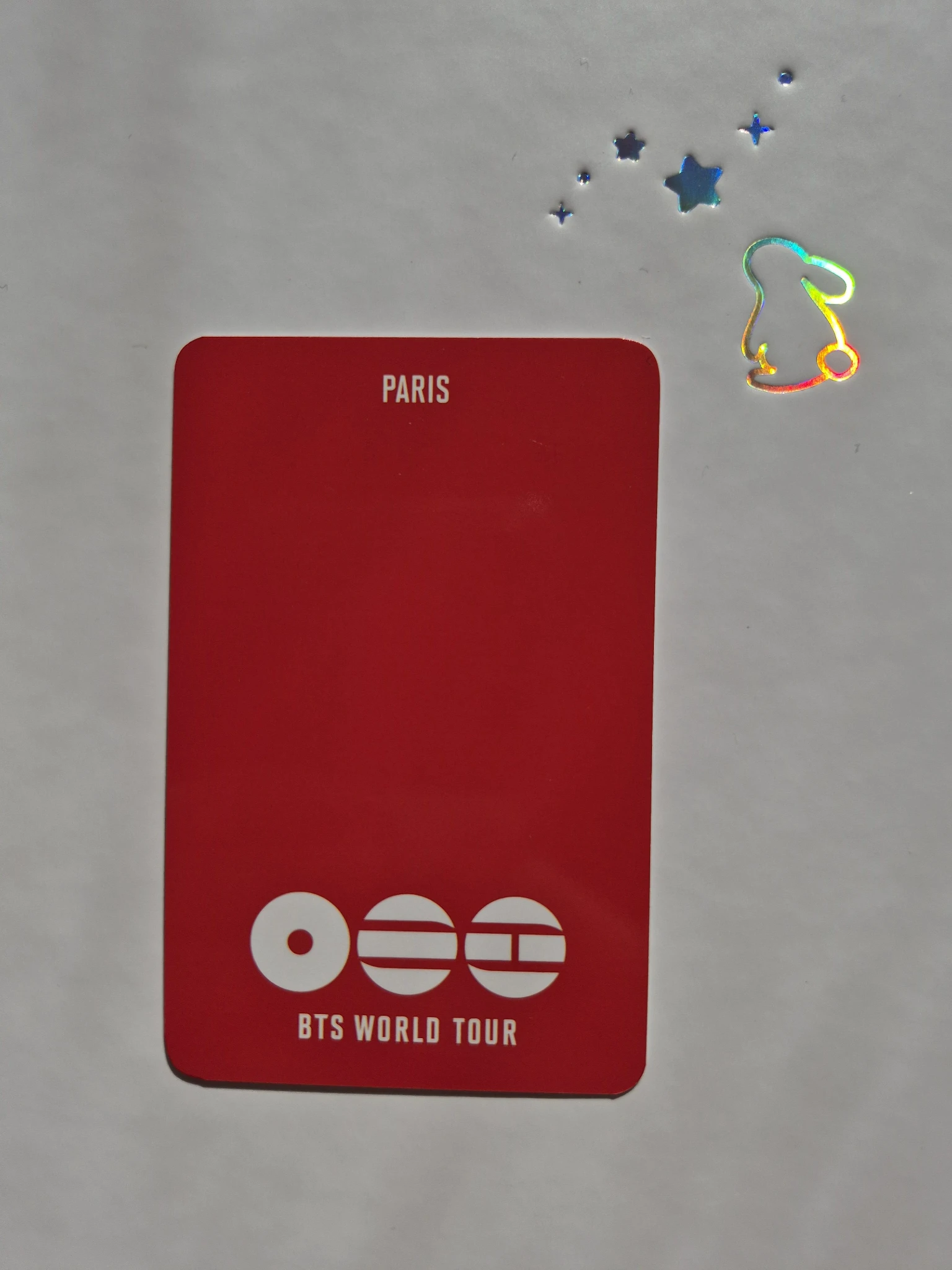 BTS j-hope BTS - j-hope - ARIRANG World Tour Event army zone goyang photocard set listing photo 2