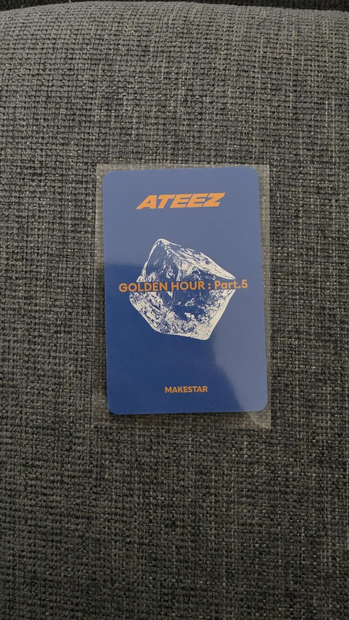 ATEEZ Wooyoung ATEEZ - Wooyoung - GOLDEN HOUR : Part.5 Album pob (pre-order benefit) makestar listing photo 2
