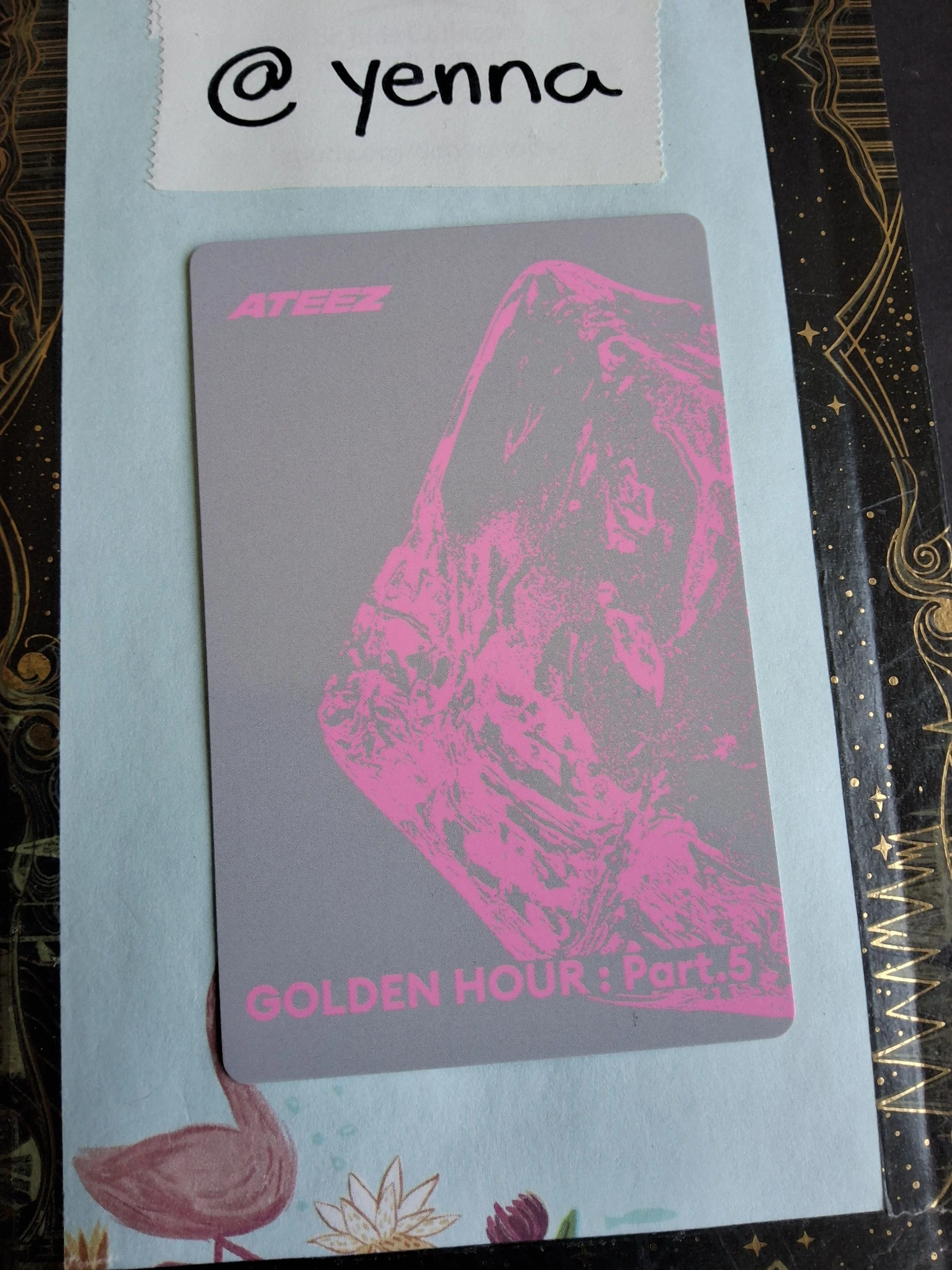 ATEEZ Jongho ATEEZ - Jongho - GOLDEN HOUR : Part.5 Album poca album album photocard diary version listing photo 2
