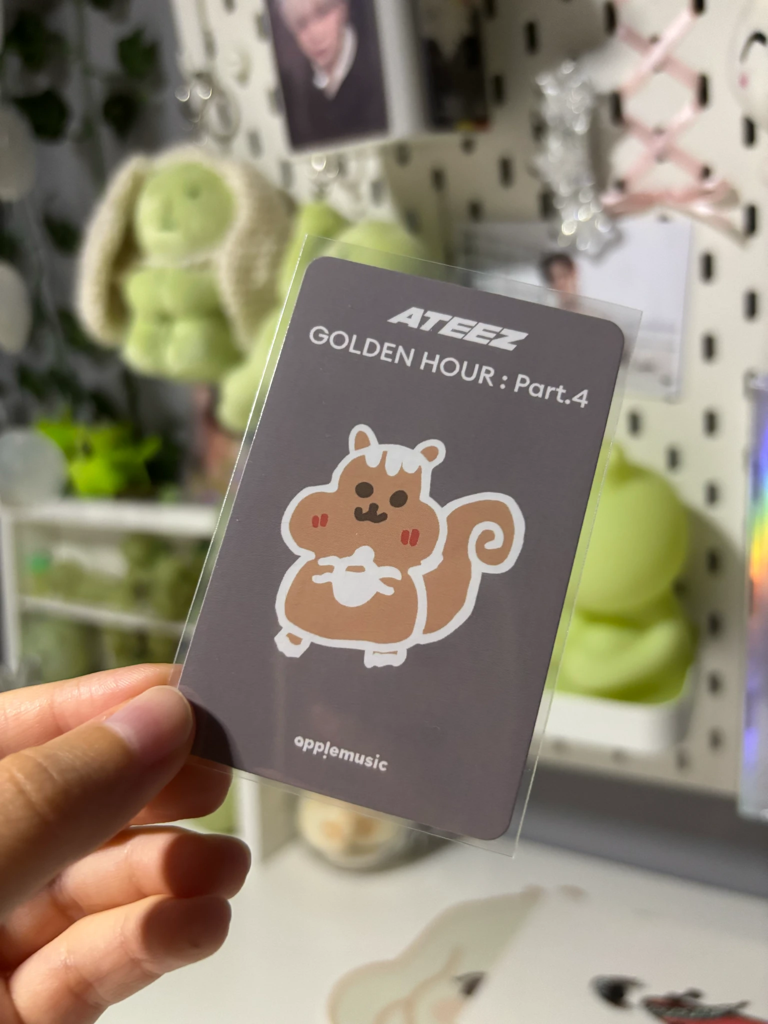 ATEEZ Hongjoong ATEEZ - Hongjoong - Golden Hour : Part.4 Album apple music lucky draw listing photo 2