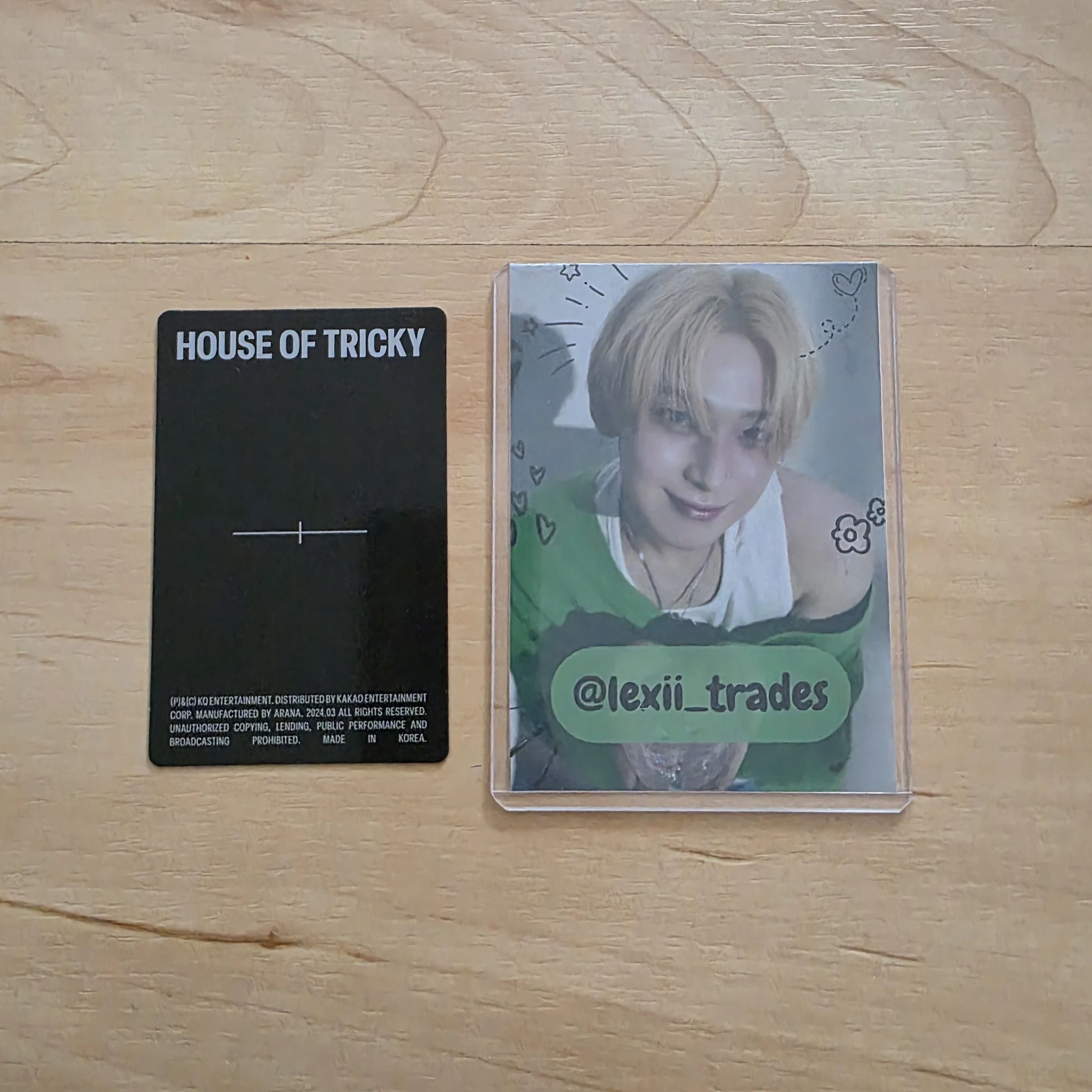 xikers Seeun xikers - Seeun - HOUSE OF TRICKY : Trial And Error Album album photocard tricky version listing photo 2