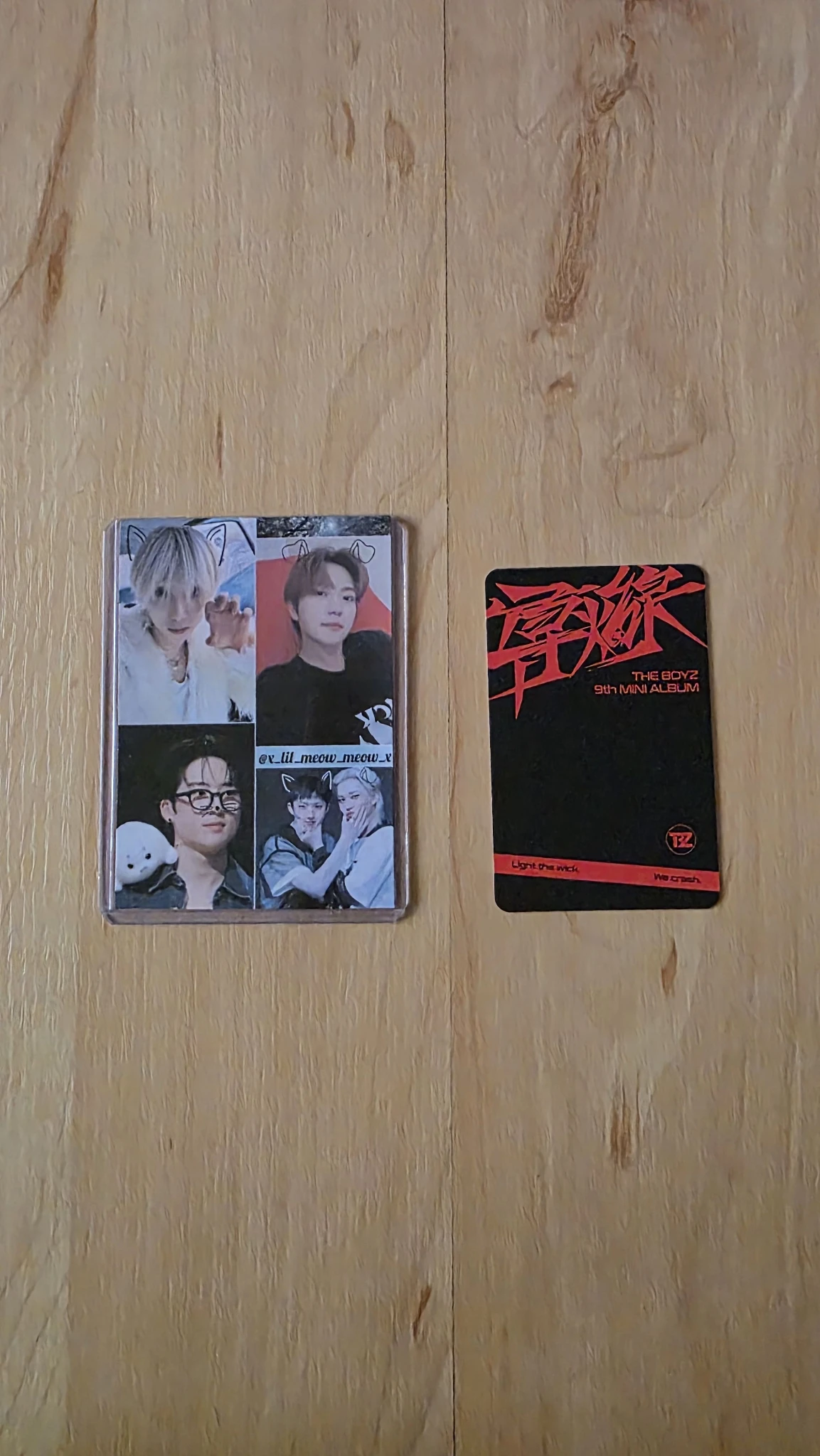 THE BOYZ Sangyeon THE BOYZ - Sangyeon - Trigger Album album photocard listing photo 2
