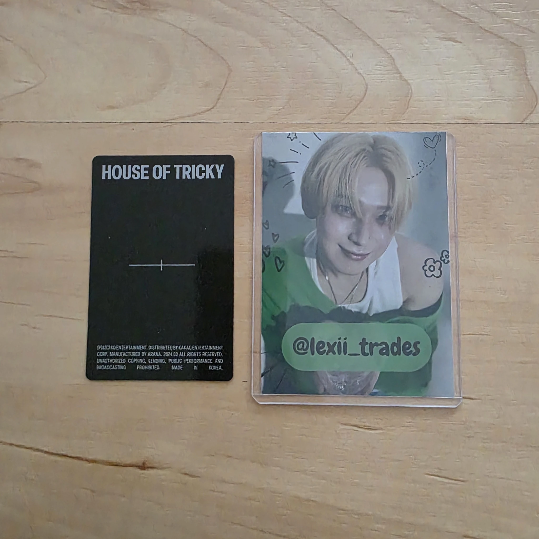 xikers Junmin Xikers - Junmin - HOUSE OF TRICKY : Trial And Error Album album photocard tricky version listing photo 2