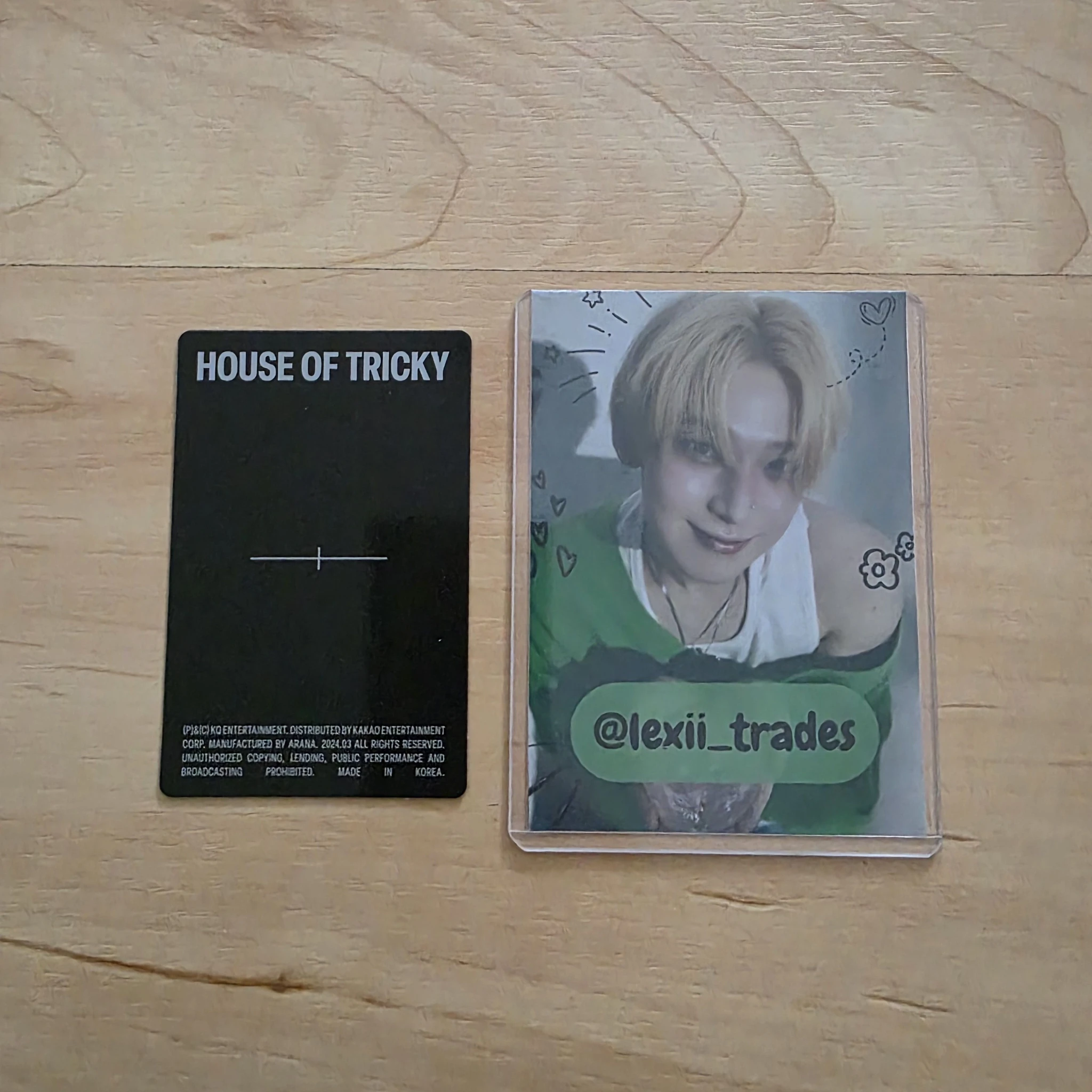 xikers Hyunwoo xikers - Hyunwoo - HOUSE OF TRICKY : Trial And Error Album album photocard tricky version listing photo 2