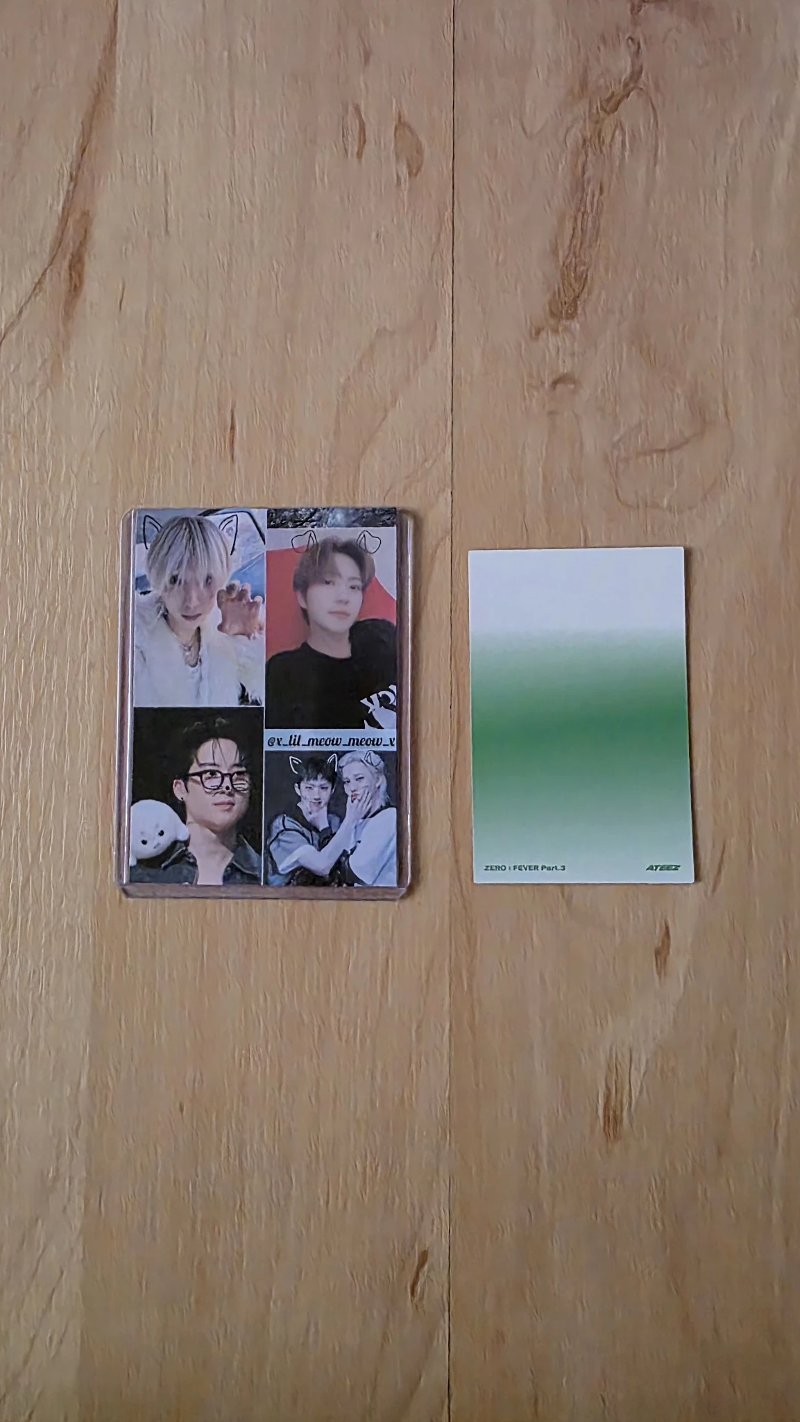 ATEEZ Mingi ATEEZ - Mingi - ZERO : FEVER Part.3 Album album photocard A version version 2 listing photo 2