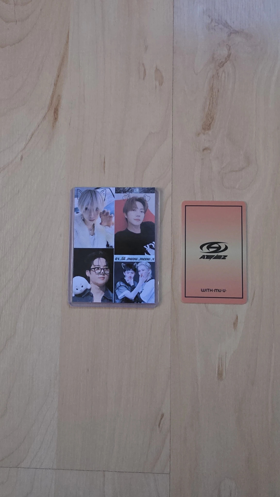 ATEEZ Seonghwa ATEEZ - Seonghwa - THE WORLD EP.1 : MOVEMENT Album withmuu round 2 listing photo 2