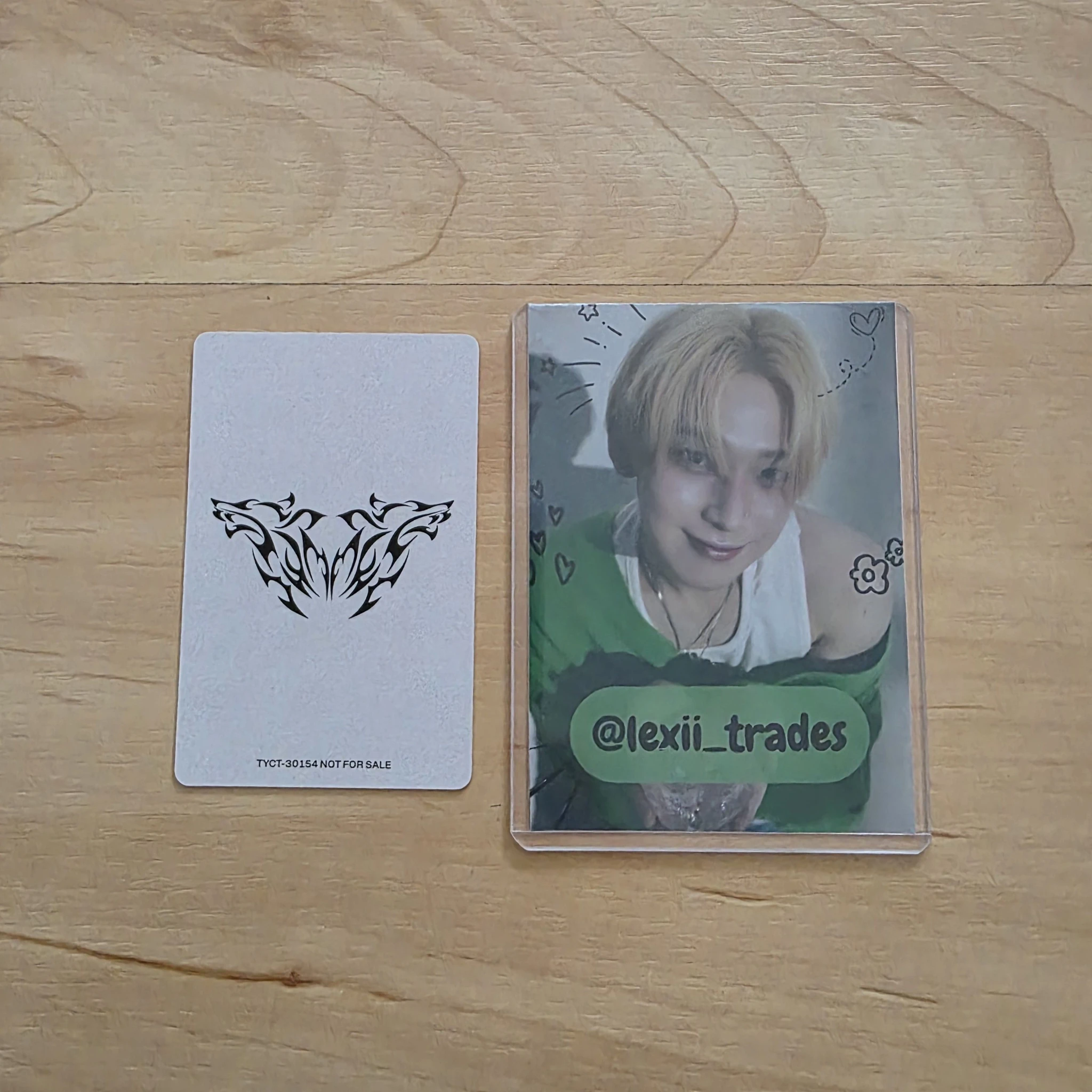 &TEAM K &TEAM - K - Go in Blind - EP Album album photocard standard version id card listing photo 2