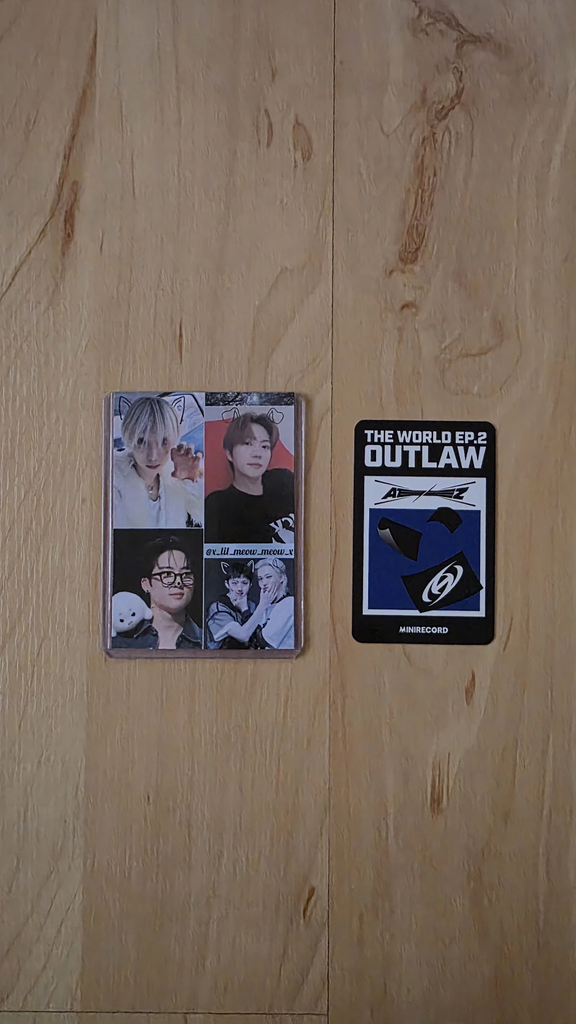 ATEEZ Seonghwa ATEEZ - Seonghwa - THE WORLD EP.2 : OUTLAW Album minirecord shop round 2 fansign listing photo 2