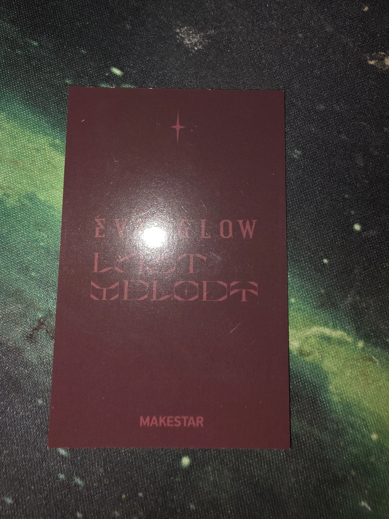 EVERGLOW Aisha EVERGLOW - Aisha - Last Melody Album makestar holographic (hologram) listing photo 2
