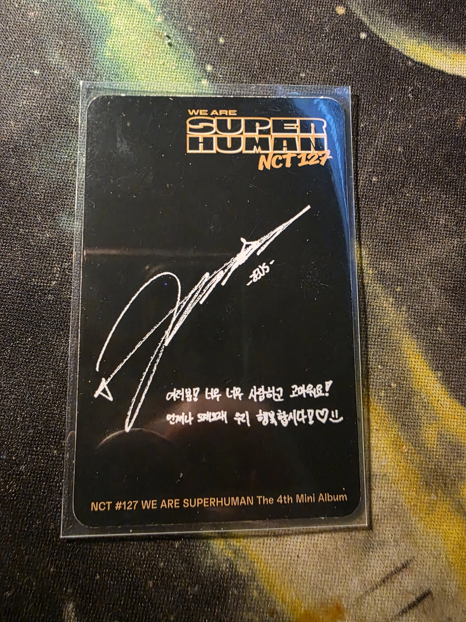 NCT 127 Jungwoo NCT 127 - Jungwoo  - We Are Superhuman Album listing photo 2