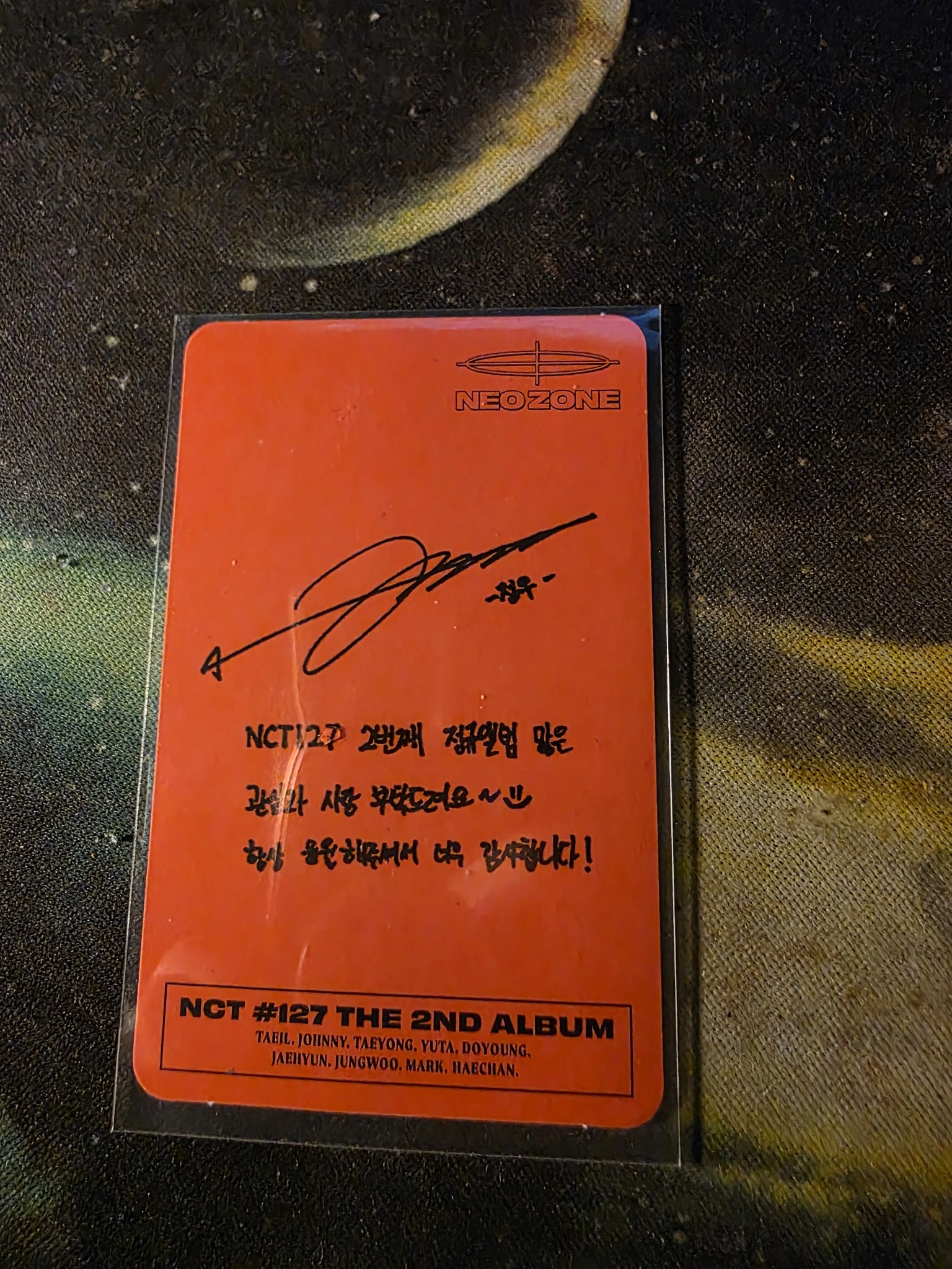 NCT 127 Jungwoo NCT 127 - Jungwoo  - Neo Zone Album listing photo 2