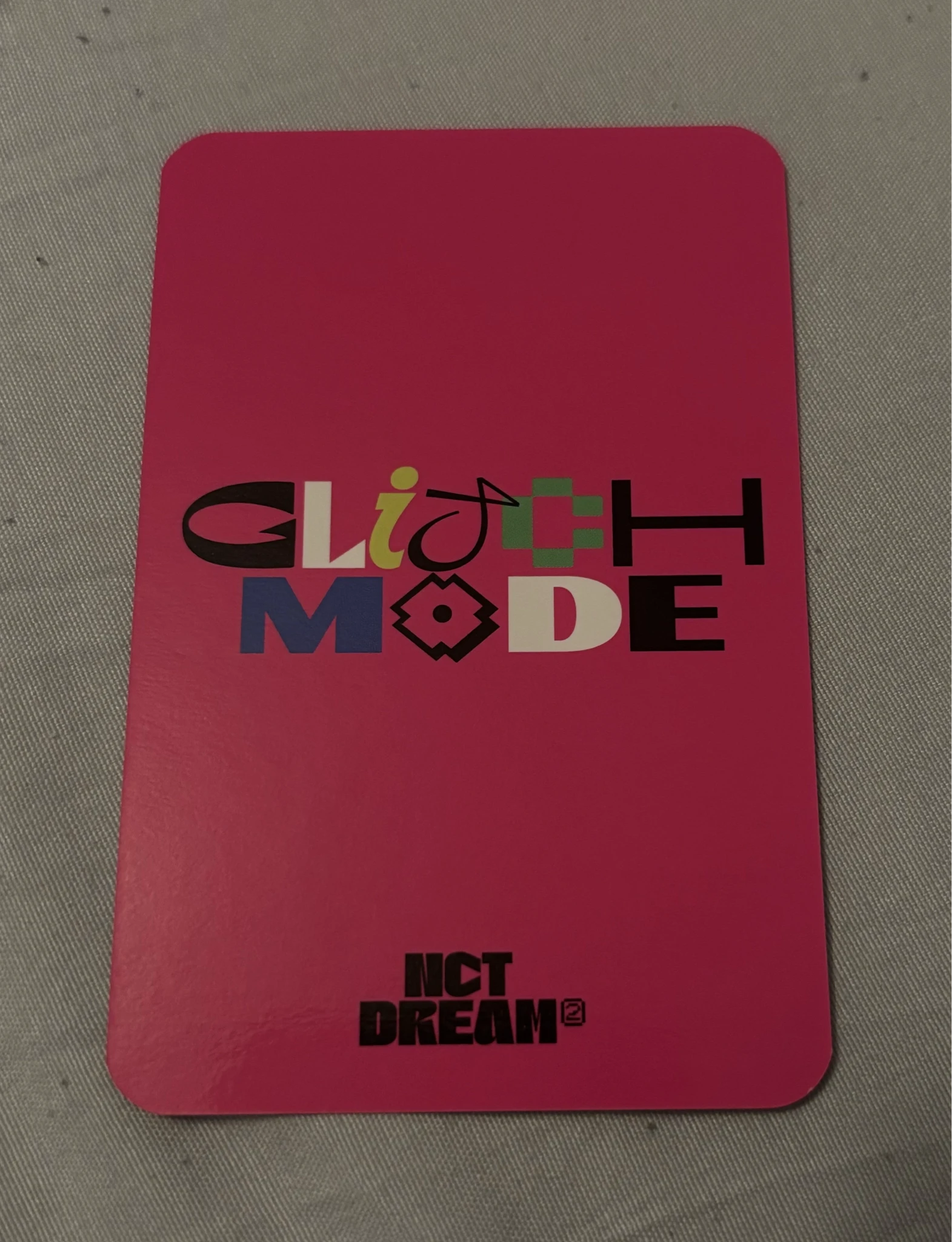 NCT DREAM Mark NCT DREAM - Mark - Glitch Mode Album mumo pob (pre-order benefit) photobook version listing photo 2