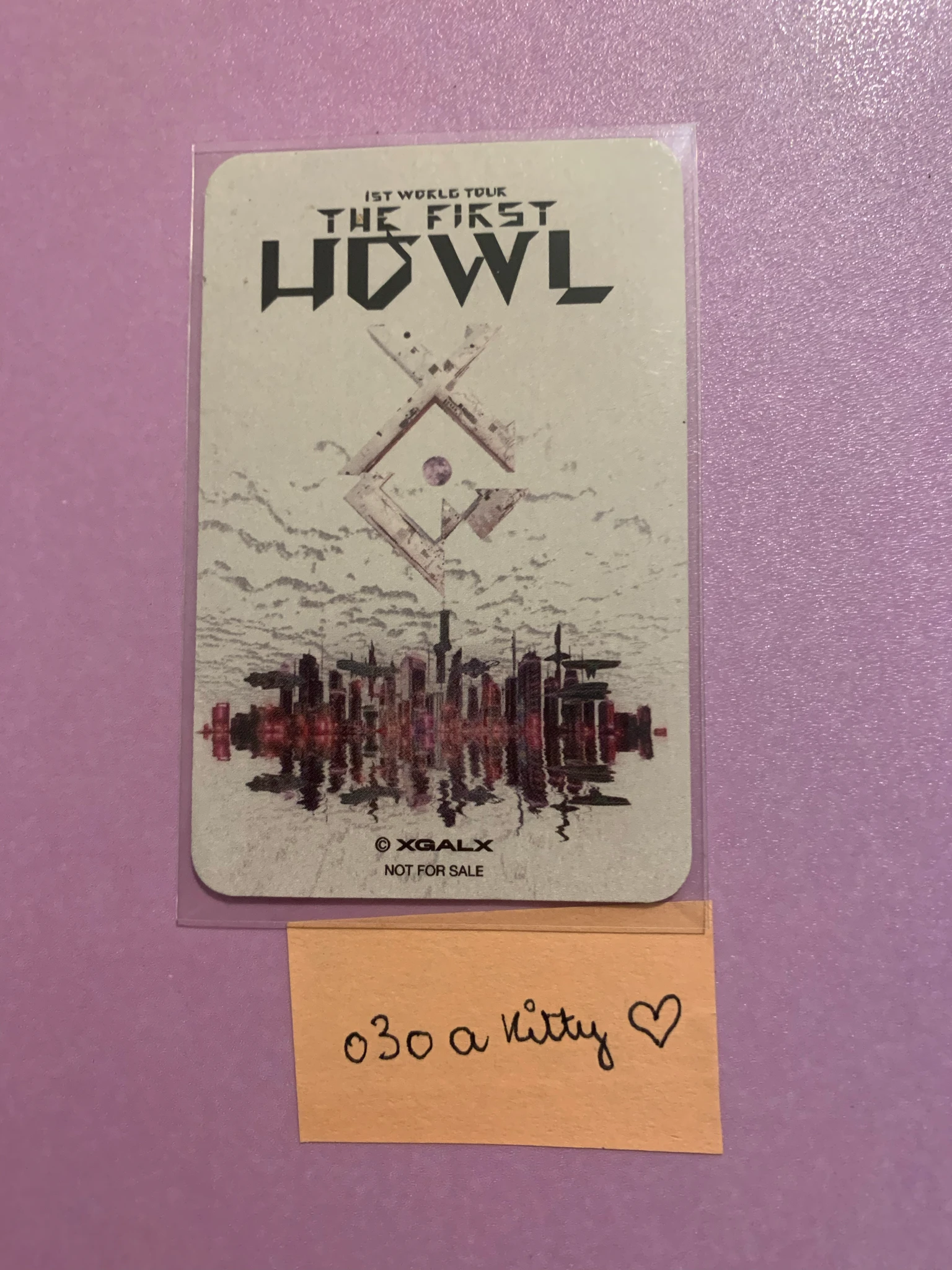 XG JURIA XG - JURIA - AWE Album vinyl version tour exclusive USA trading card listing photo 2