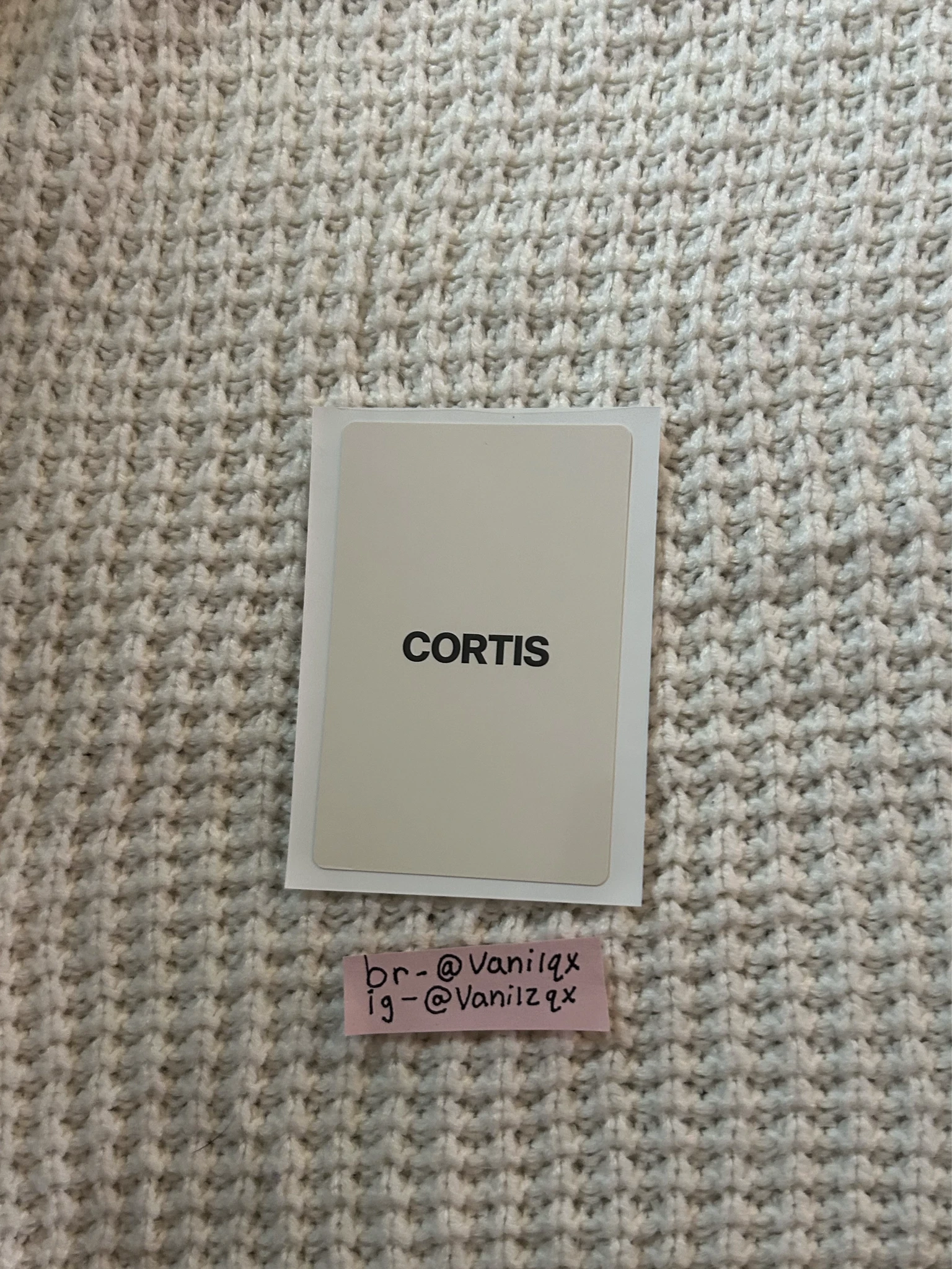 CORTIS Martin CORTIS - Martin - Exclusive Photocards Other target exclusive exclusive exclusive photocard listing photo 2