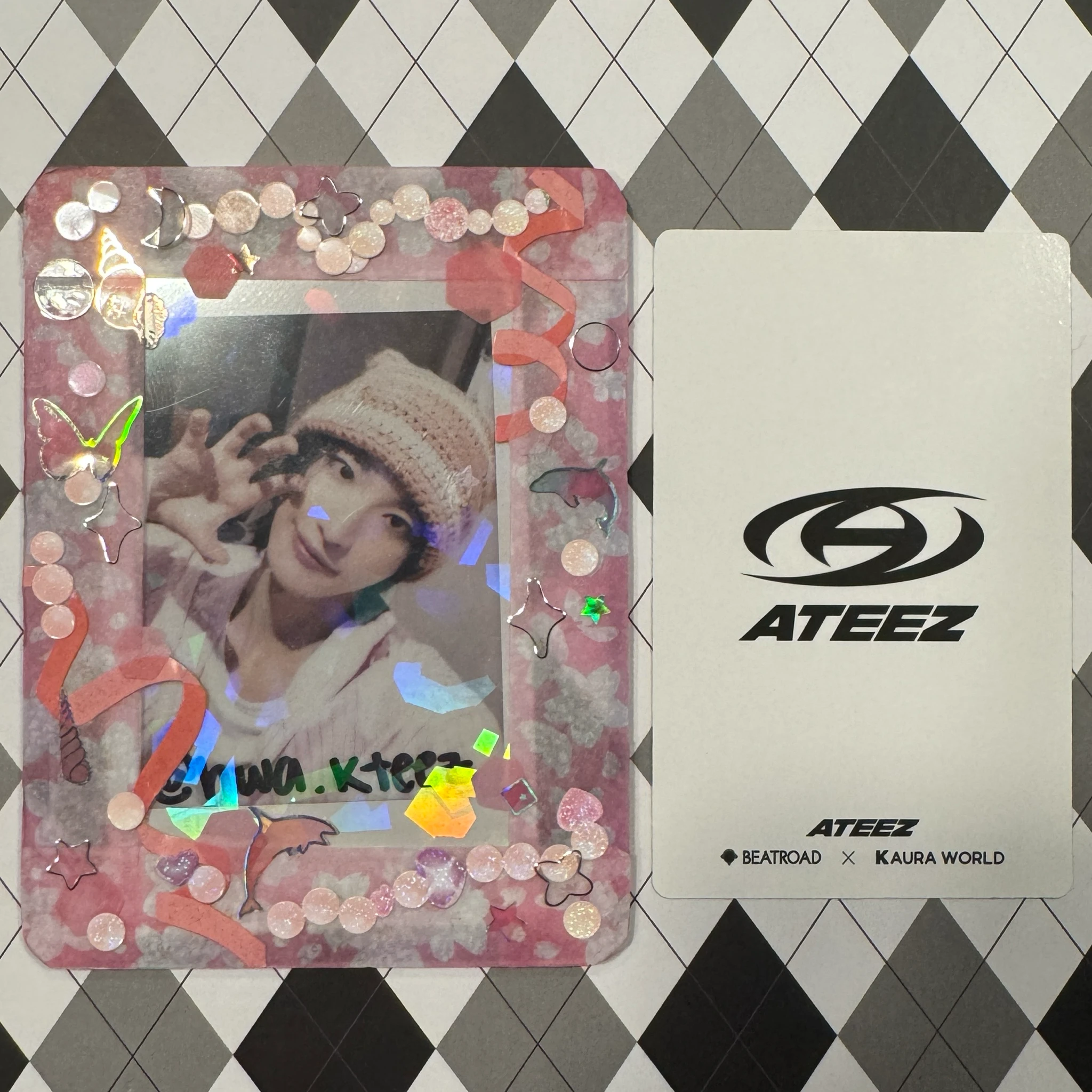 ATEEZ Hongjoong ATEEZ - Hongjoong - THE WORLD EP.1 : MOVEMENT Album pob (pre-order benefit) beatroad kaura world round 4 listing photo 2