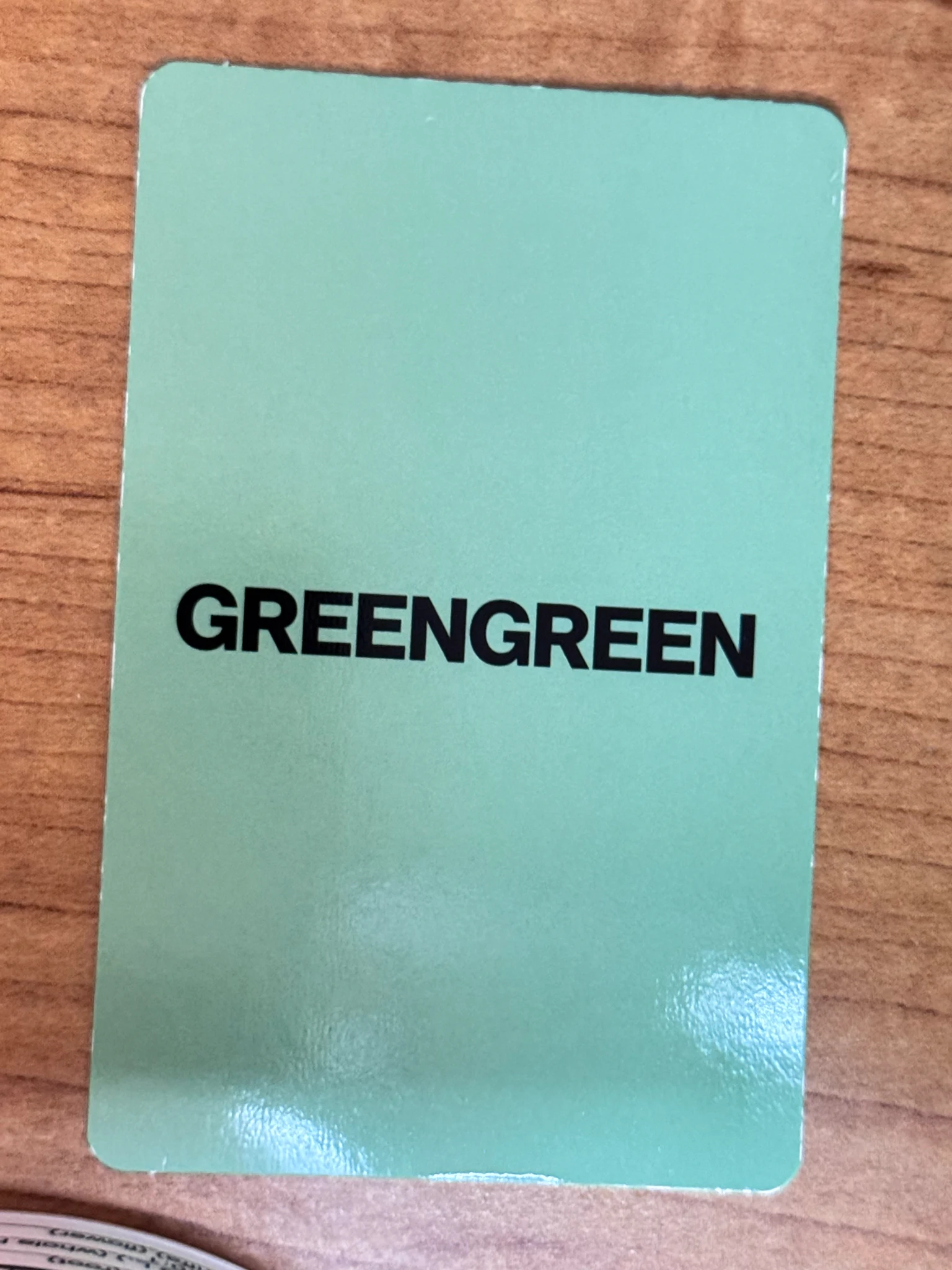 CORTIS Keonho CORTIS - Keonho - GREENGREEN Album walmart exclusive pob (pre-order benefit) listing photo 2