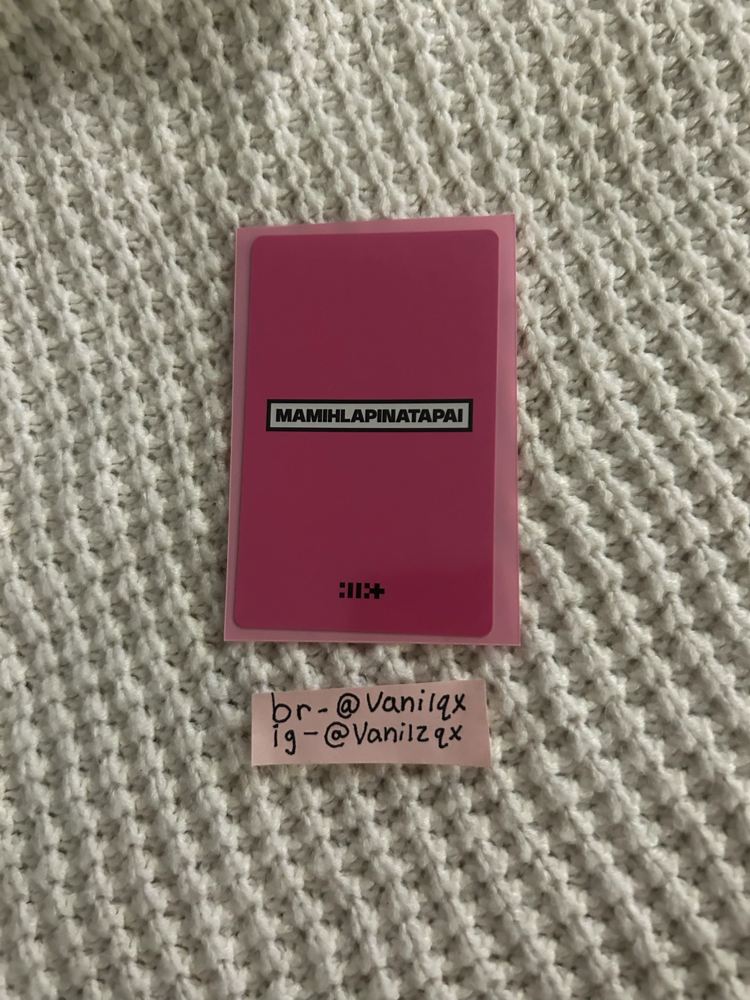 ILLIT ILLIT - Yunah & Minju - MAMIHLAPINATAPAI Album US/EU exclusive listing photo 2