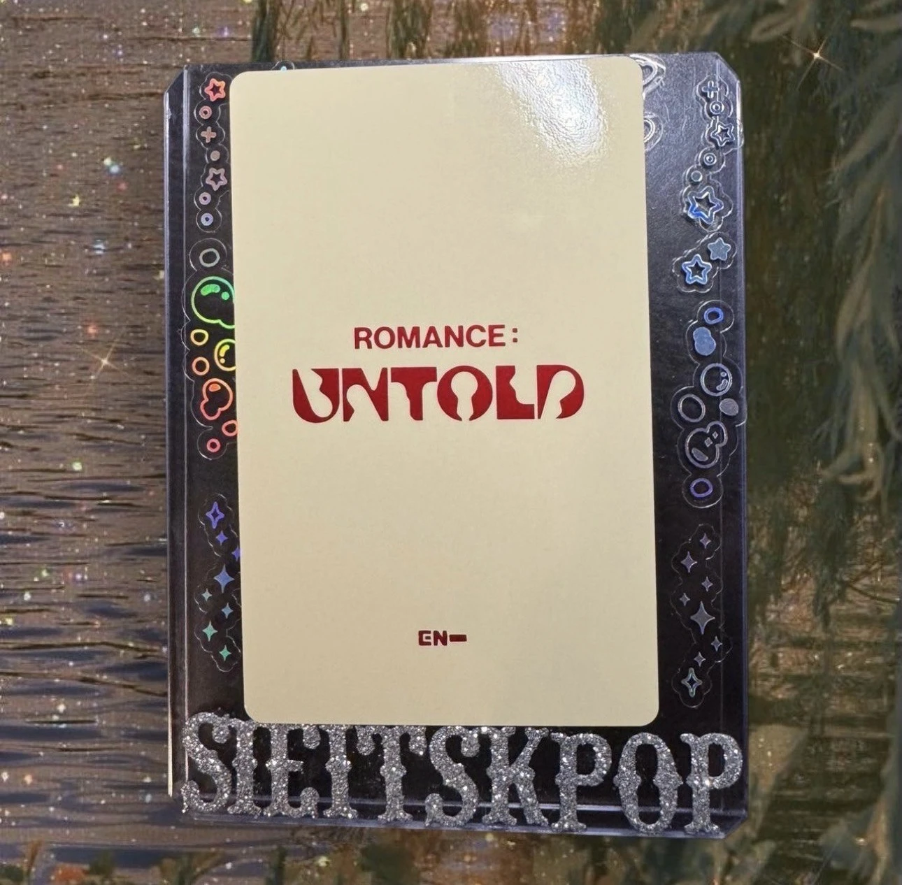 ENHYPEN Jay ENHYPEN - Jay - ROMANCE: UNTOLD Album kakaotalk pre-order benefit (pob) listing photo 2