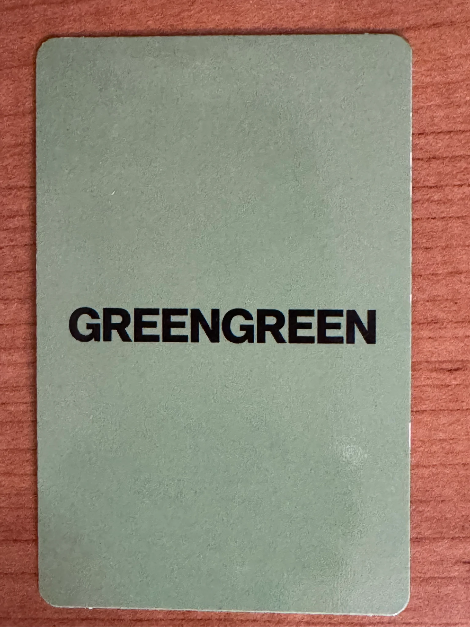 CORTIS Martin CORTIS - Martin - GREENGREEN Album album photocard street version listing photo 2