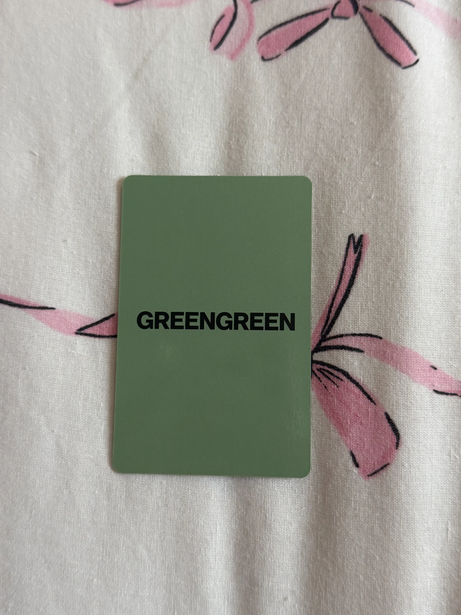 CORTIS Martin CORTIS - Martin - GREENGREEN Album ums japan (universal music store) lucky draw (LD) round 2 listing photo 2