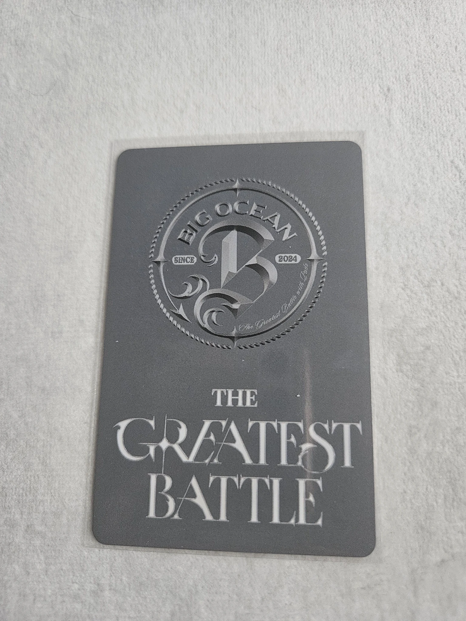 Big Ocean Jiseok Big Ocean - Jiseok - The Greatest Battle Album album photocard member version digipack version listing photo 2