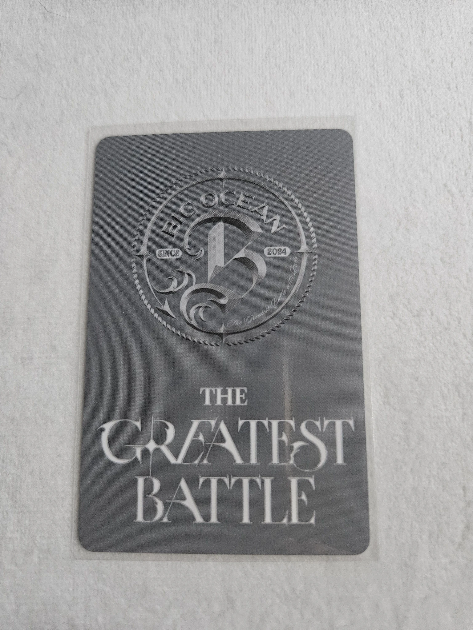 Big Ocean Jiseok Big Ocean - Jiseok - The Greatest Battle Album album photocard member version digipack version listing photo 2