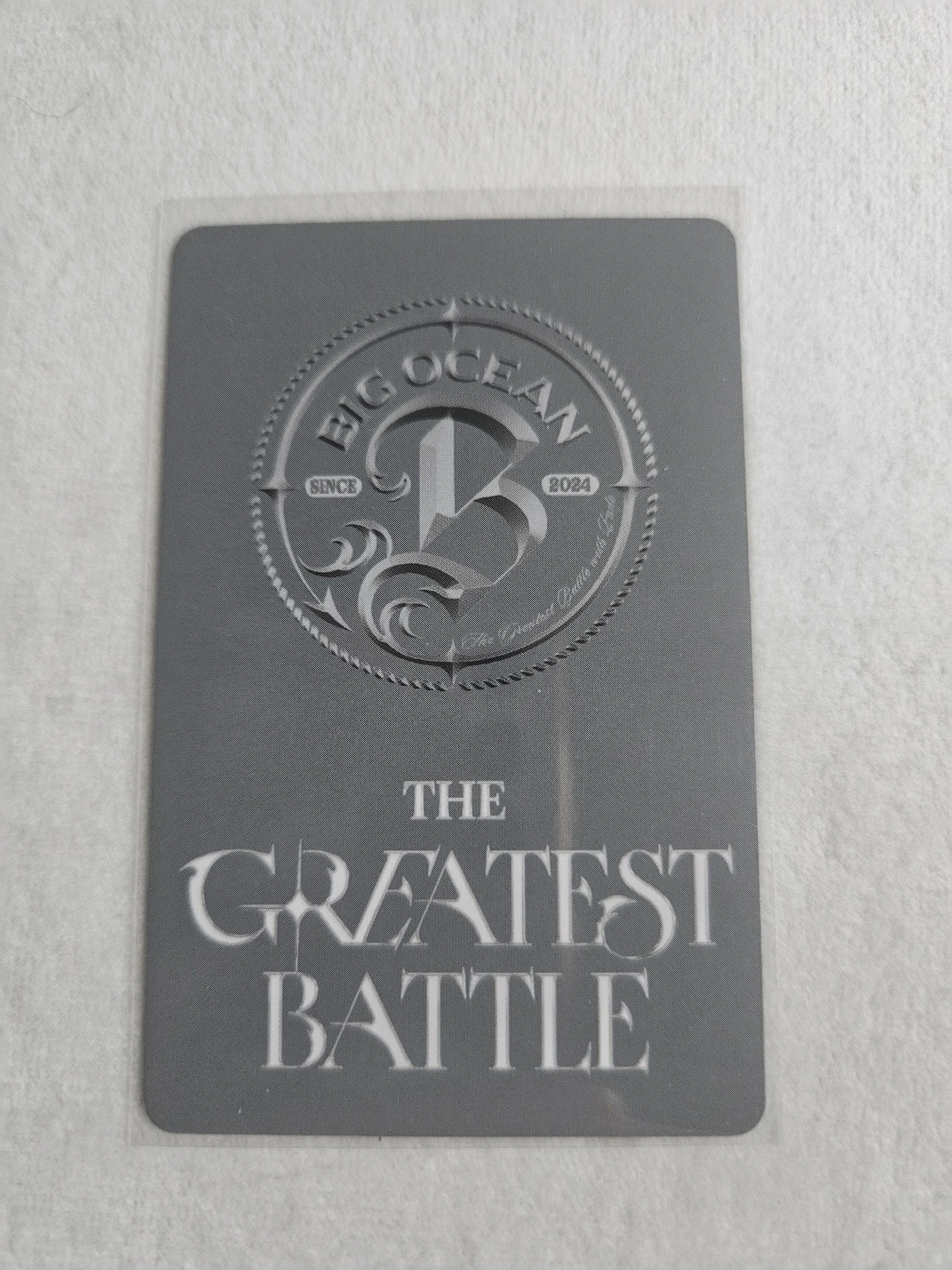 Big Ocean Jiseok Big Ocean - Jiseok - The Greatest Battle Album album photocard member version digipack version listing photo 2