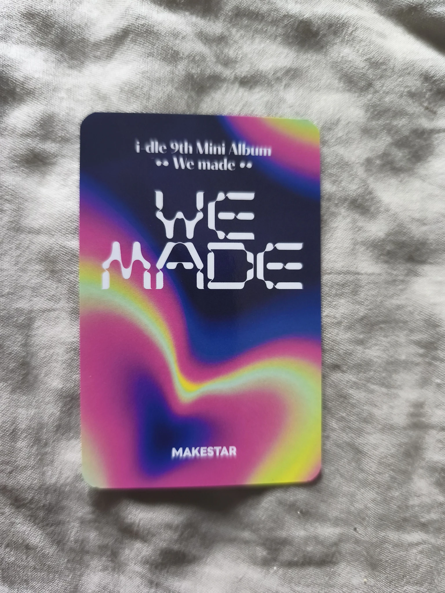 i-dle Soyeon i-dle - Soyeon - We made Album pob (pre-order benefit) makestar listing photo 2