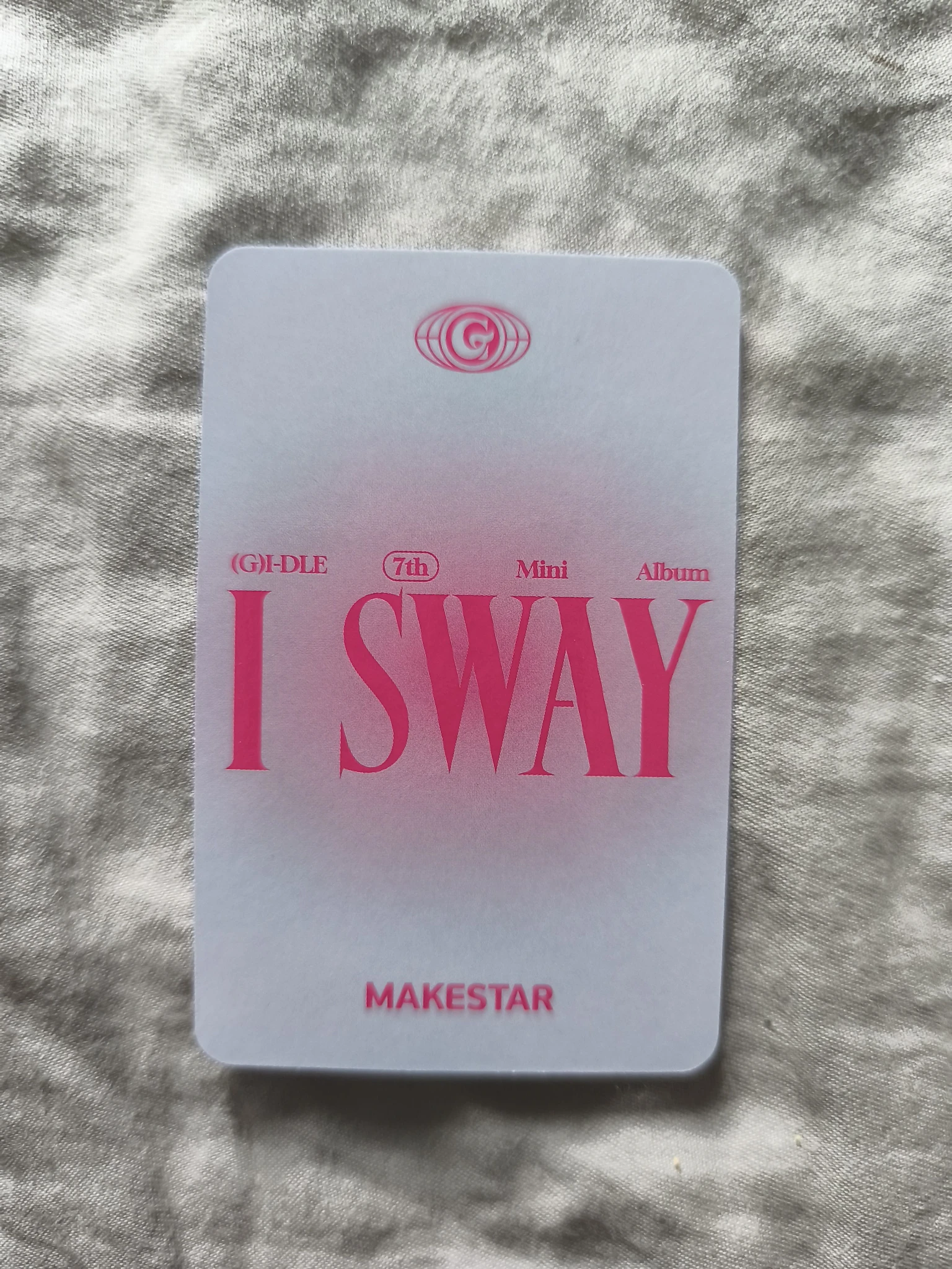i-dle Soyeon i-dle - Soyeon - I Sway Album round 5 makestar lucky draw (LD) bad image - replace listing photo 2