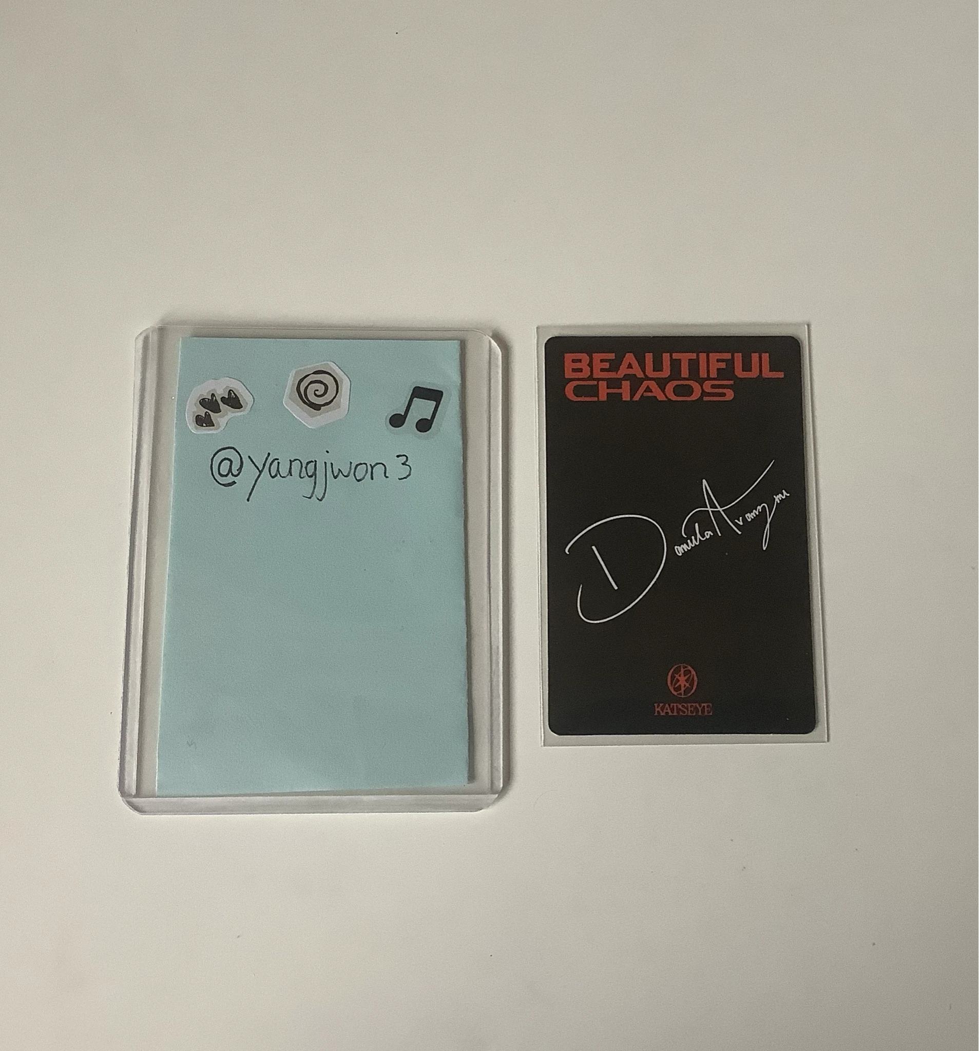 KATSEYE Daniela KATSEYE - Daniela - BEAUTIFUL CHAOS Album beautiful ver album photocard listing photo 2