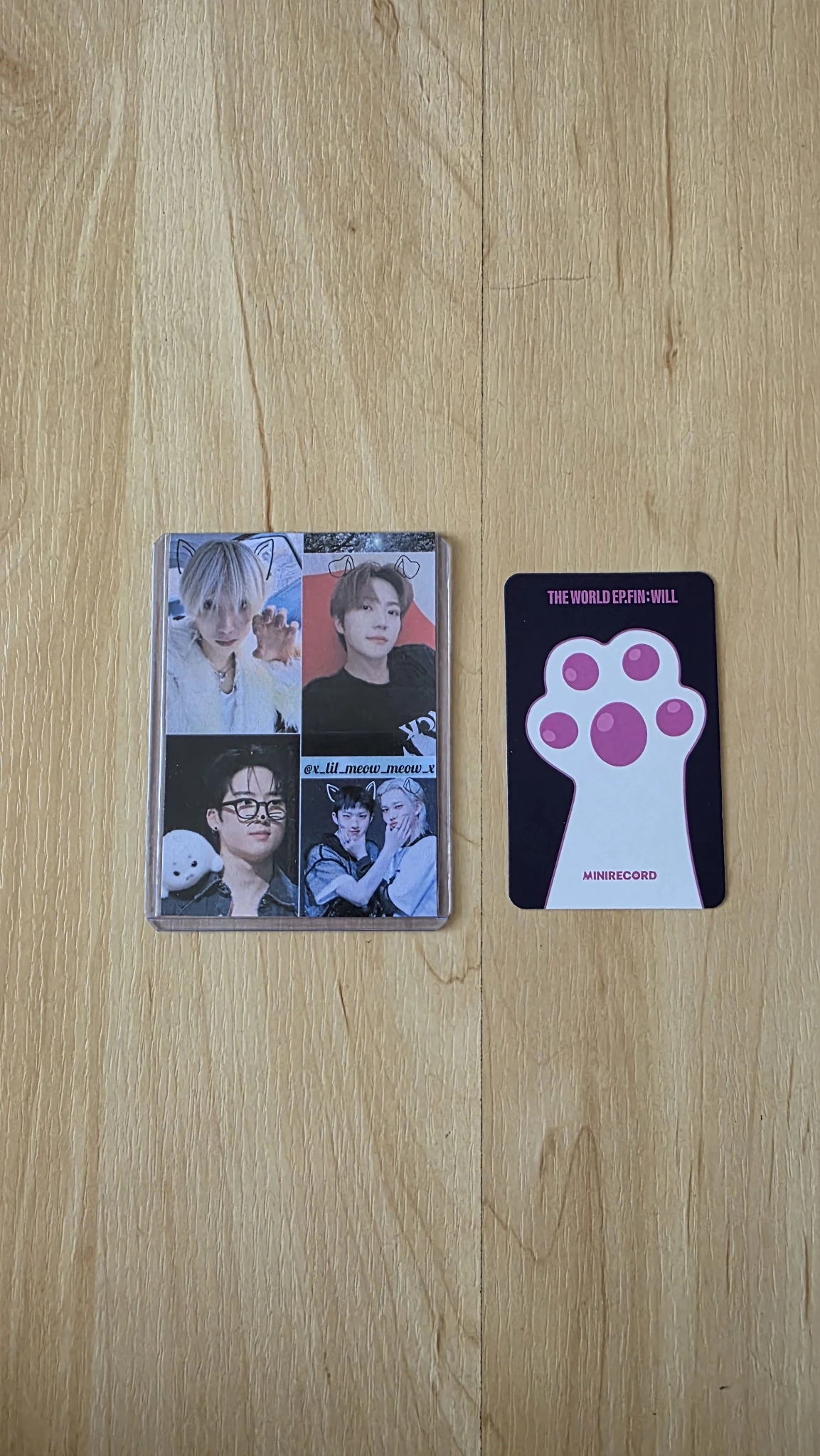 ATEEZ Seonghwa ATEEZ - Seonghwa - THE WORLD EP.FIN: WILL Album minirecord shop fansign video call (fancall) round 1 listing photo 2