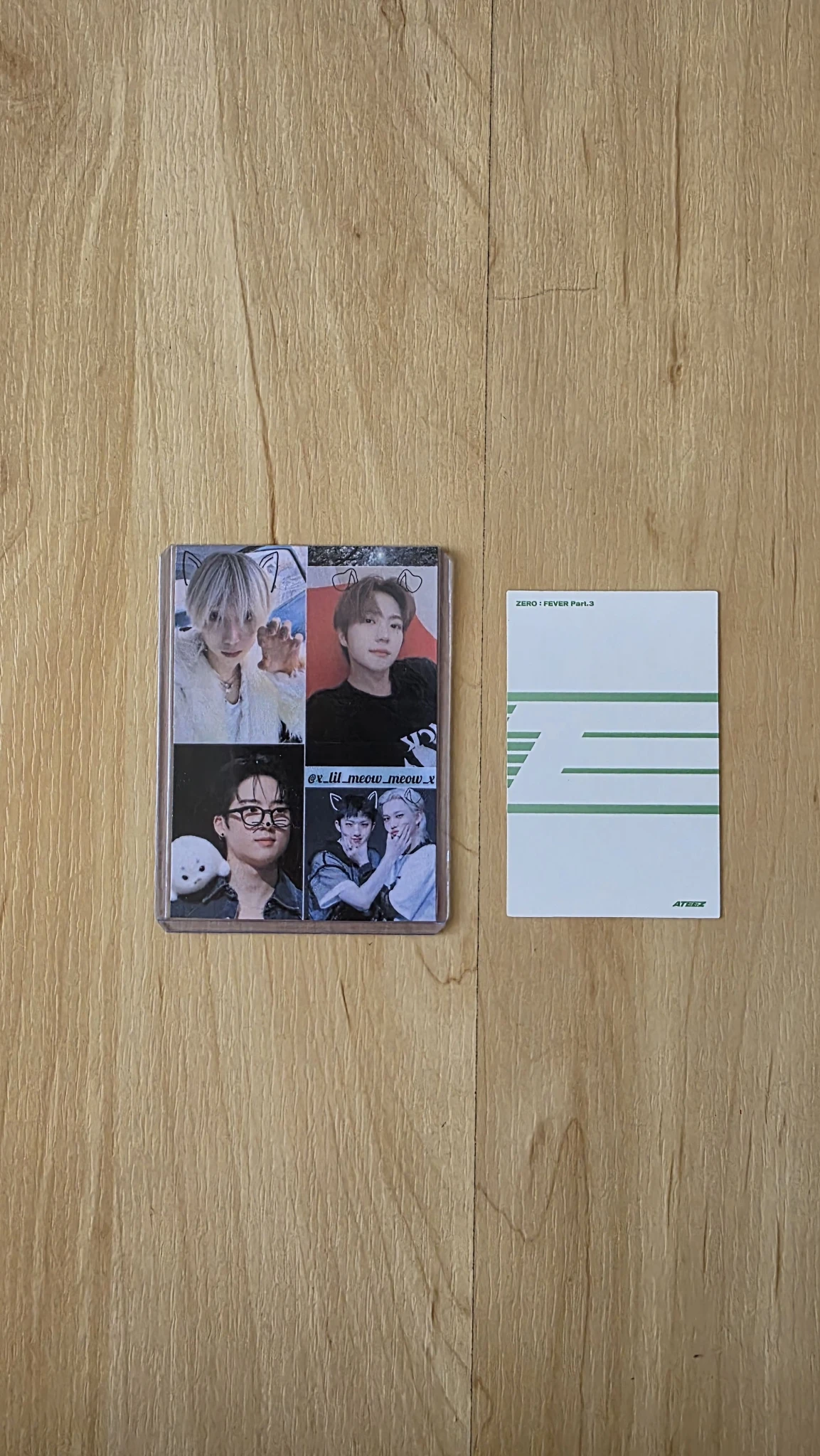 ATEEZ Seonghwa ATEEZ - Seonghwa - ZERO : FEVER Part.3 Album album photocard A version limited version listing photo 2