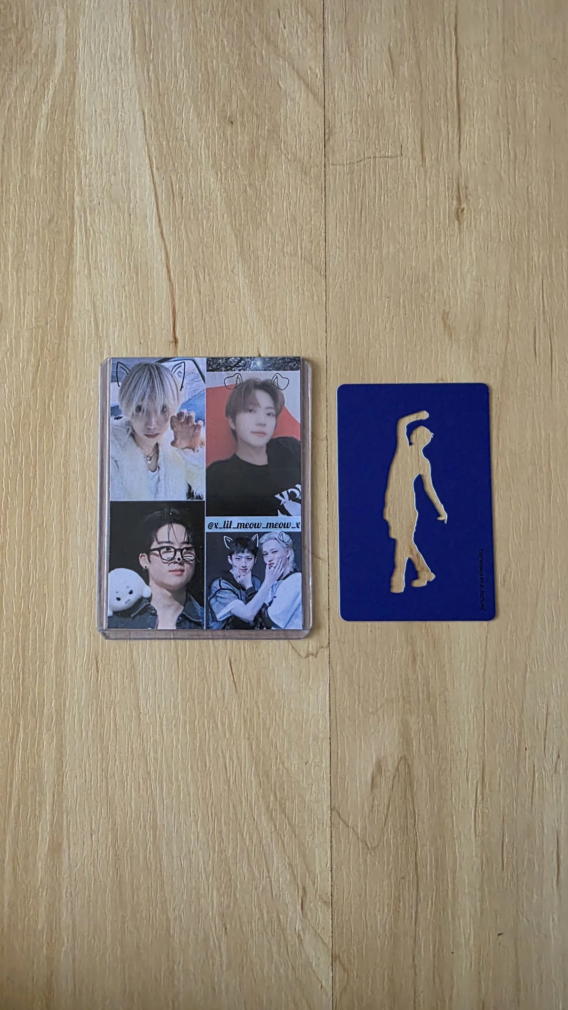 ATEEZ Seonghwa ATEEZ - Seonghwa - THE WORLD EP.2 : OUTLAW Album album photocard A version action card listing photo 2