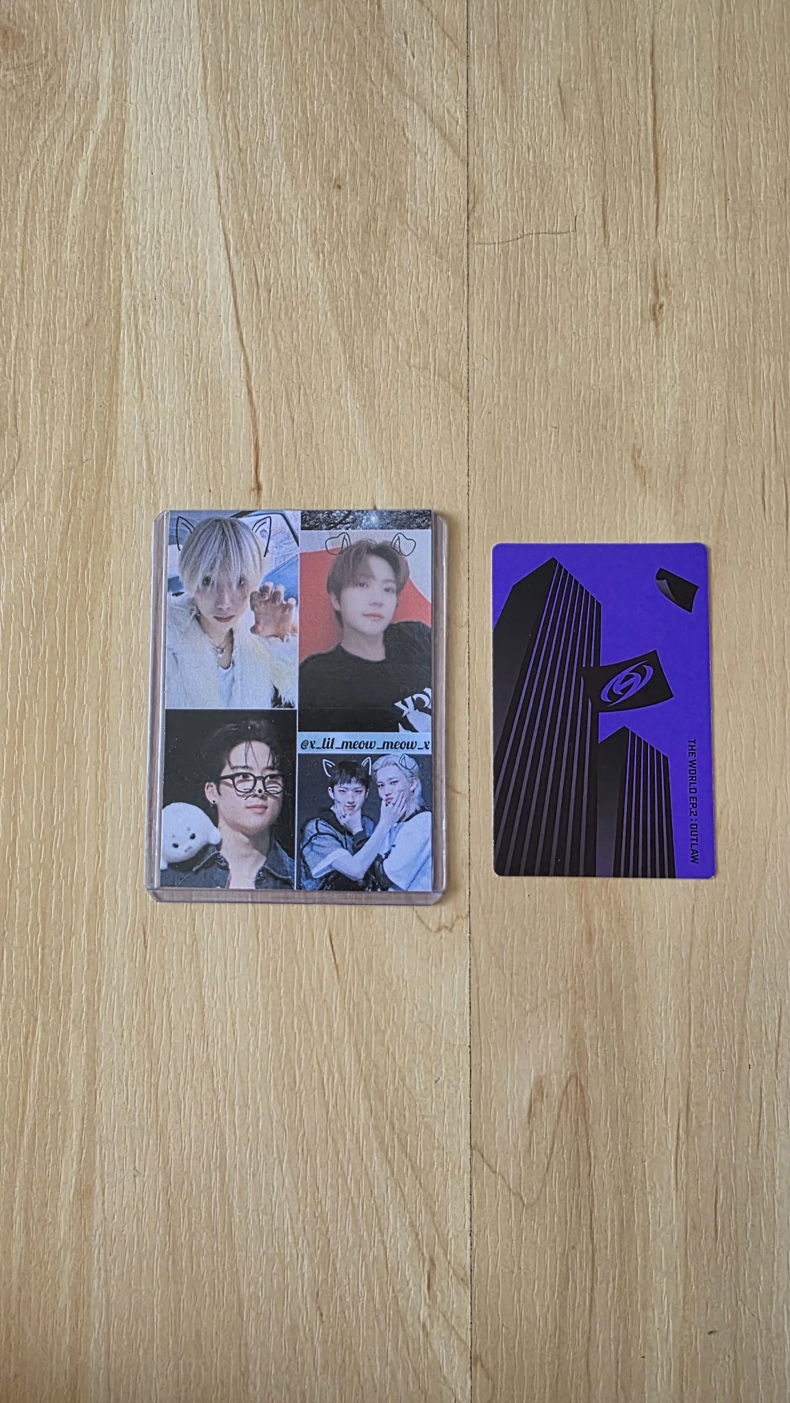 ATEEZ Seonghwa ATEEZ - Seonghwa - THE WORLD EP.2 : OUTLAW Album album photocard A version version 1 listing photo 2