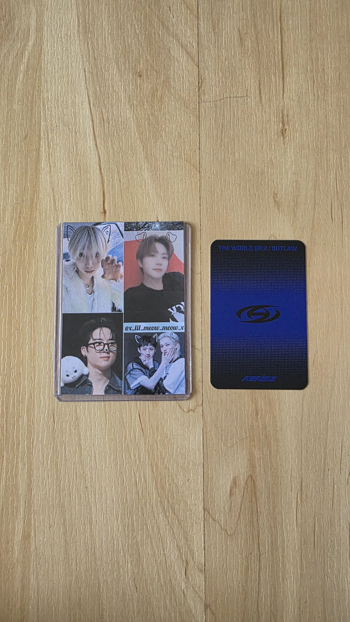 ATEEZ Seonghwa ATEEZ - Seonghwa - THE WORLD EP.2 : OUTLAW Album platform ver. album photocard listing photo 2