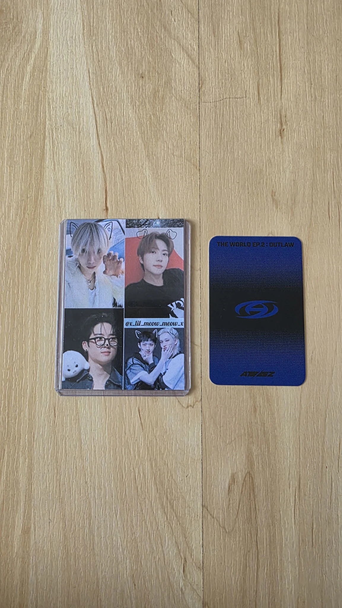 ATEEZ Seonghwa ATEEZ - Seonghwa - THE WORLD EP.2 : OUTLAW Album platform ver. album photocard listing photo 2