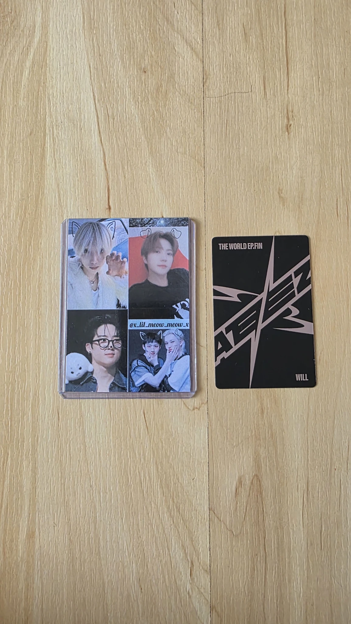 ATEEZ Seonghwa ATEEZ - Seonghwa - THE WORLD EP.FIN: WILL Album album photocard A version listing photo 2